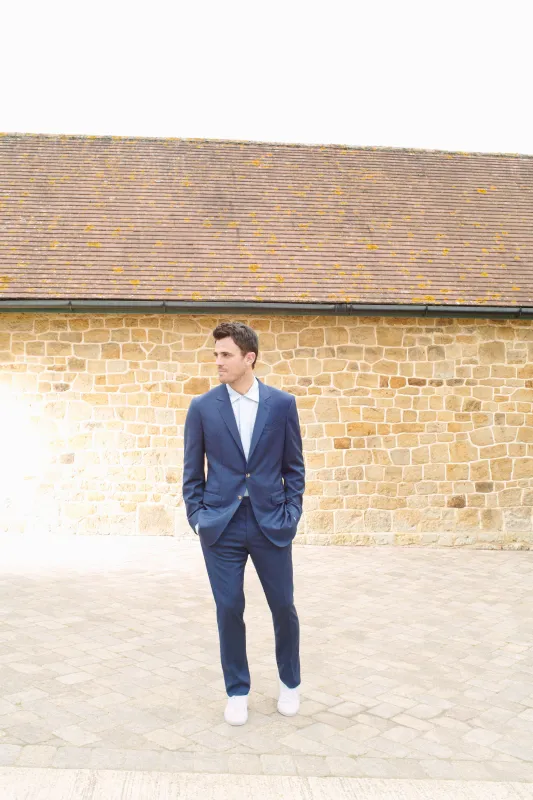 Mens Spring 21 Look 17 made by Gabriela Hearst