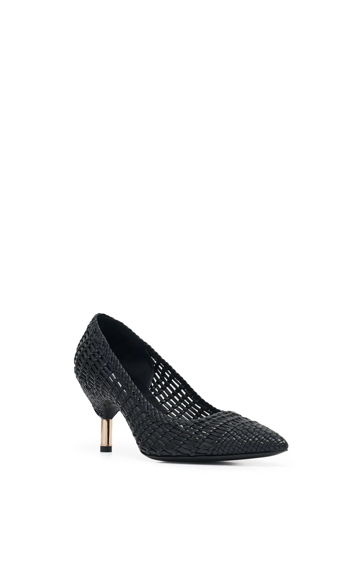 Andres Braided Pump in Black Leather sold by Gabriela Hearst product image thumbnail 2