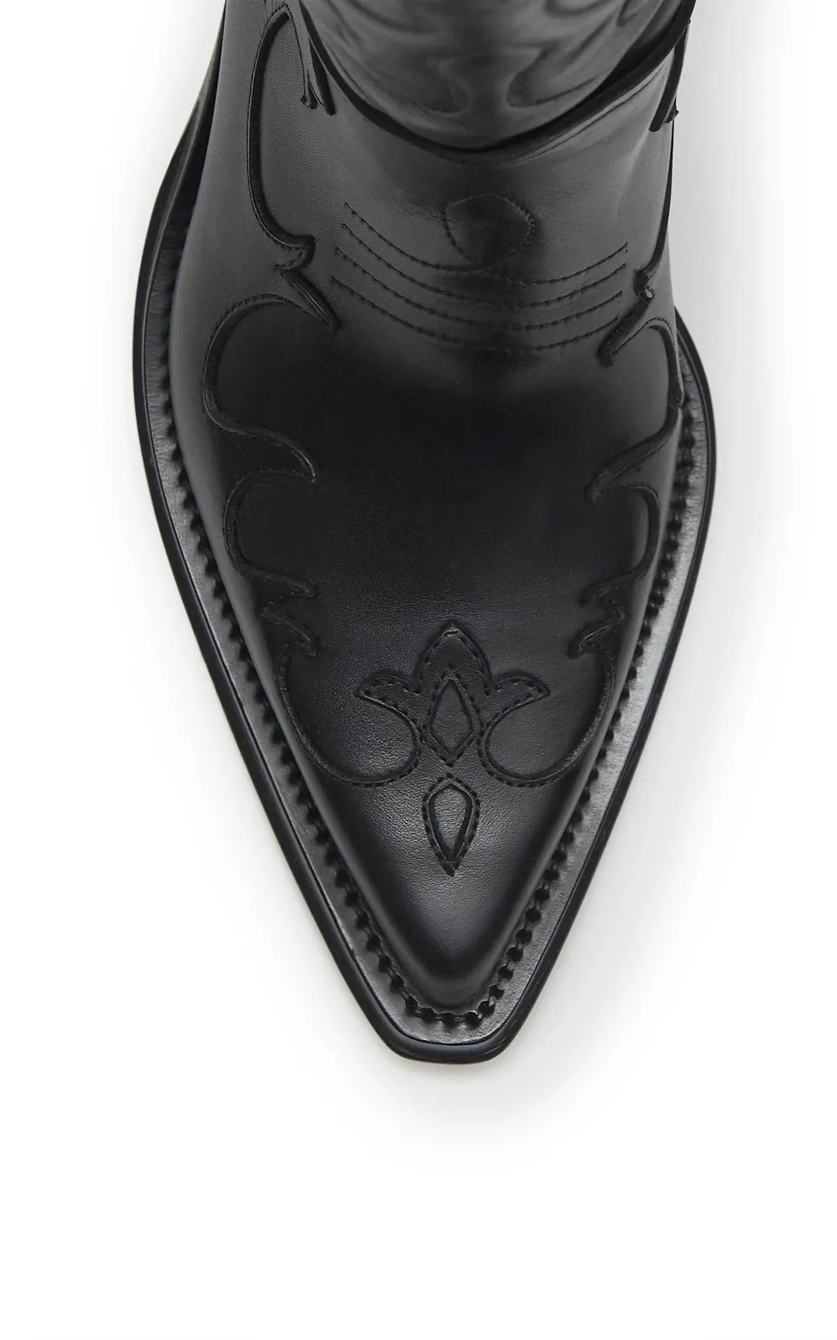 Capitana Cowboy Boot in Black Leather sold by Gabriela Hearst product image thumbnail 5