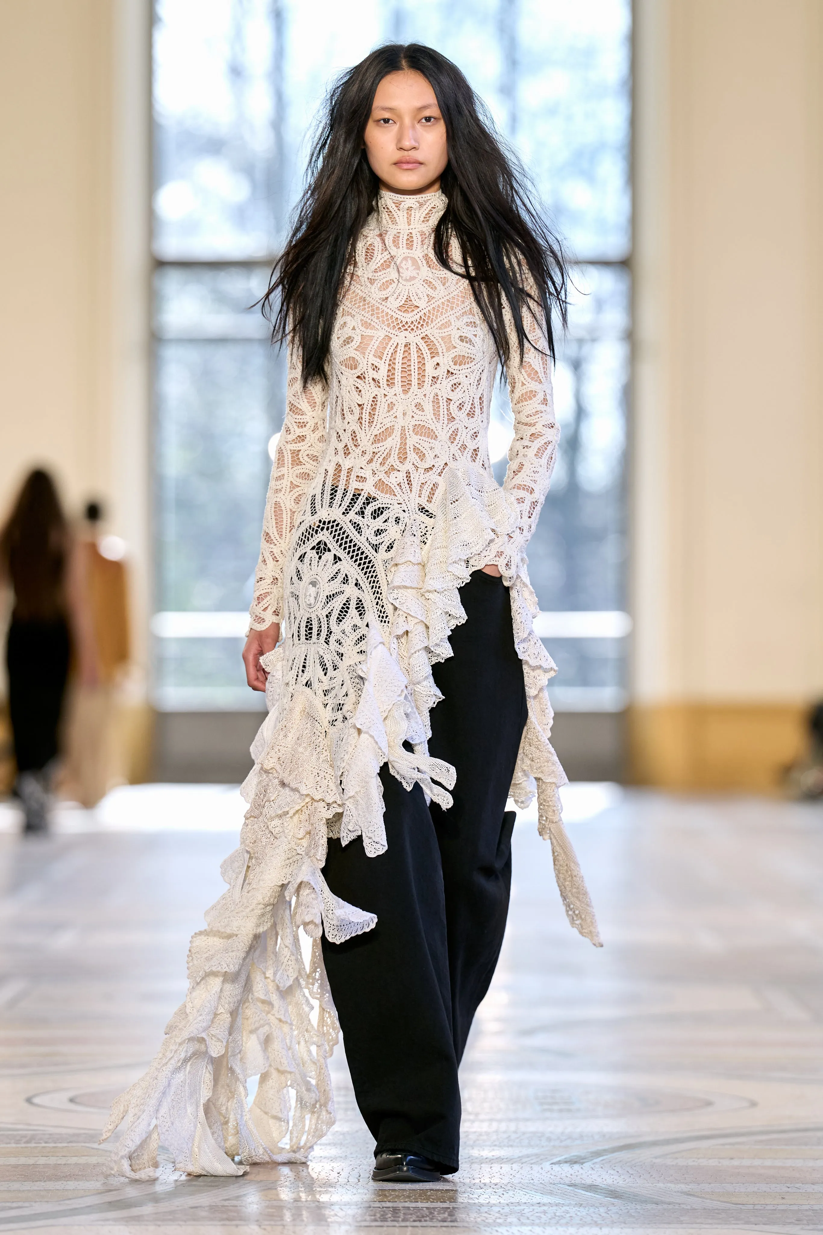 Capitana Cowboy Boot in Black Leather sold by Gabriela Hearst product image thumbnail 2