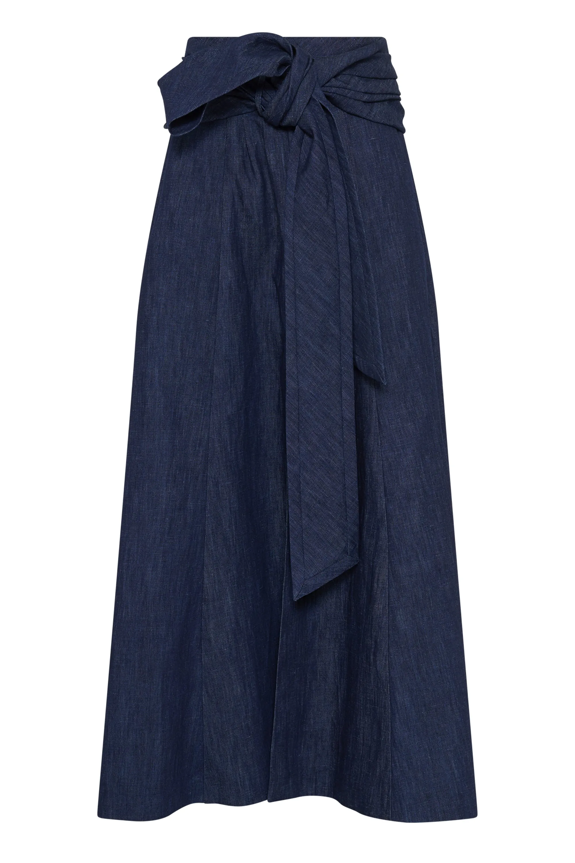 Zivan Skirt in Denim sold by Gabriela Hearst