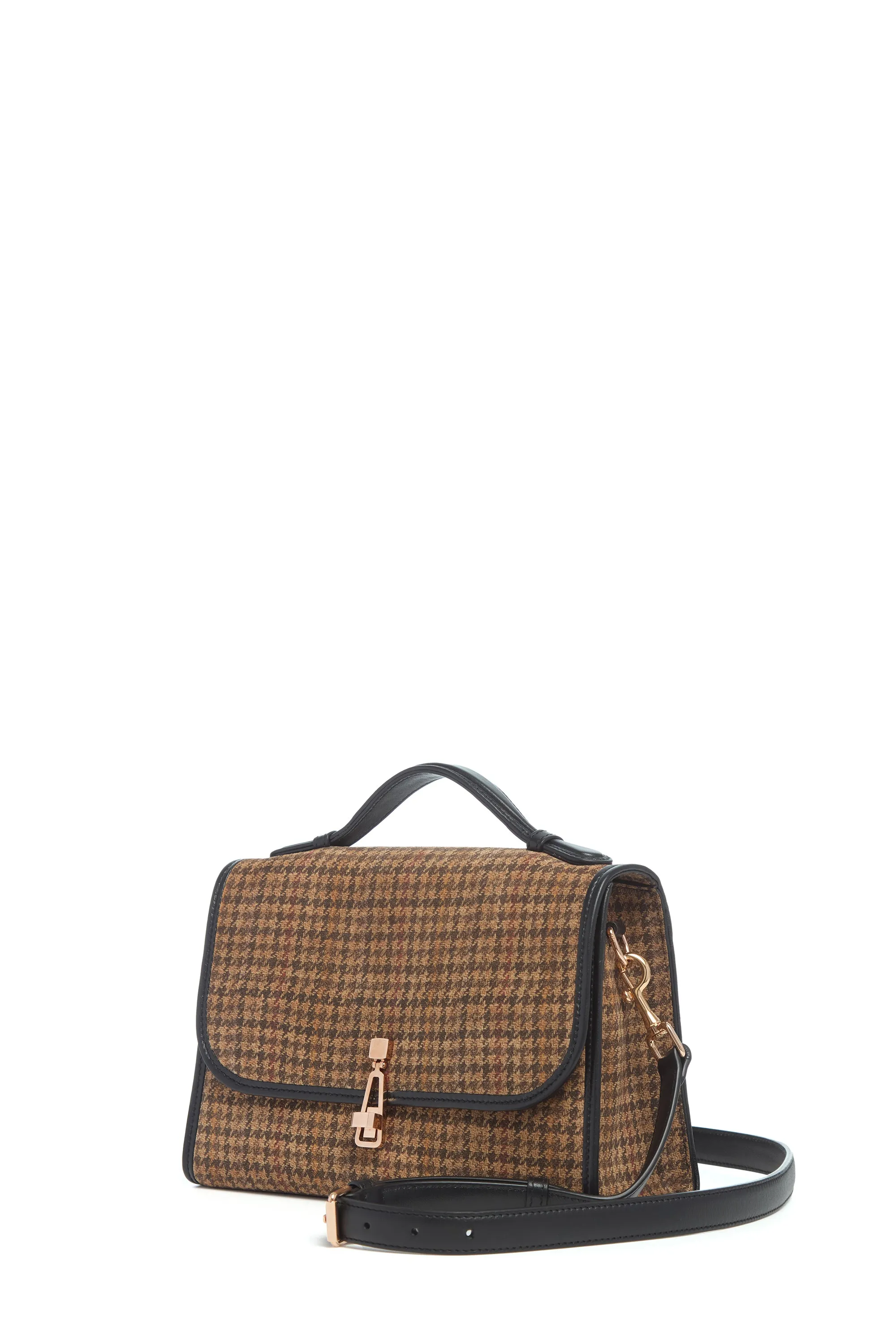 Medium Leonora Bag In Camel Multi Leather Houndstooth sold by Gabriela Hearst product image thumbnail 4