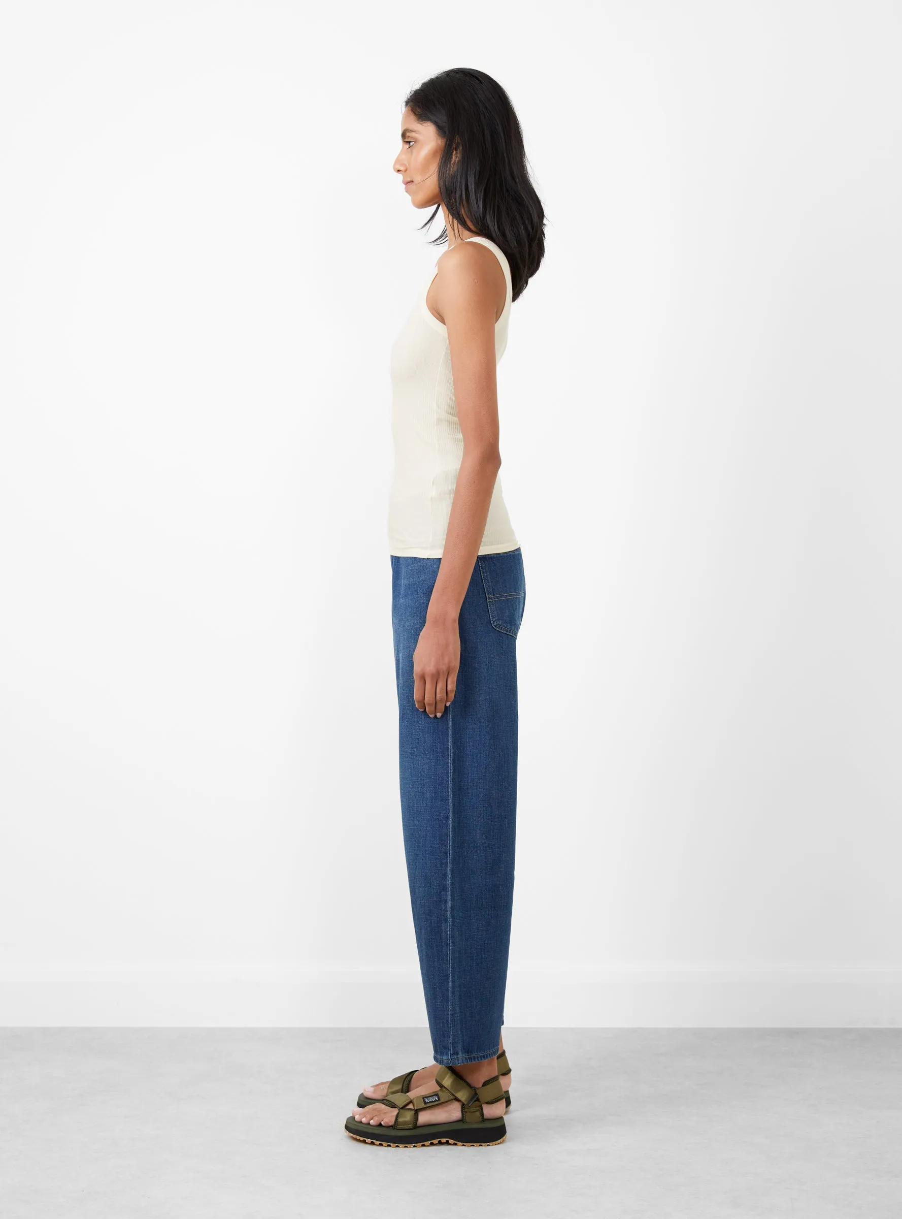 Heart Tank Top Undyed sold by Garbstore product image thumbnail 3