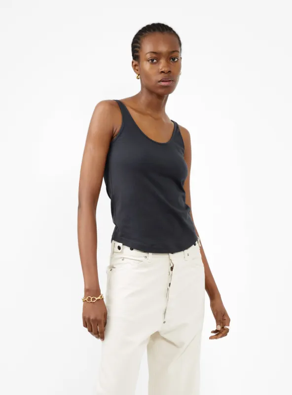 Vest Charcoal sold by Garbstore