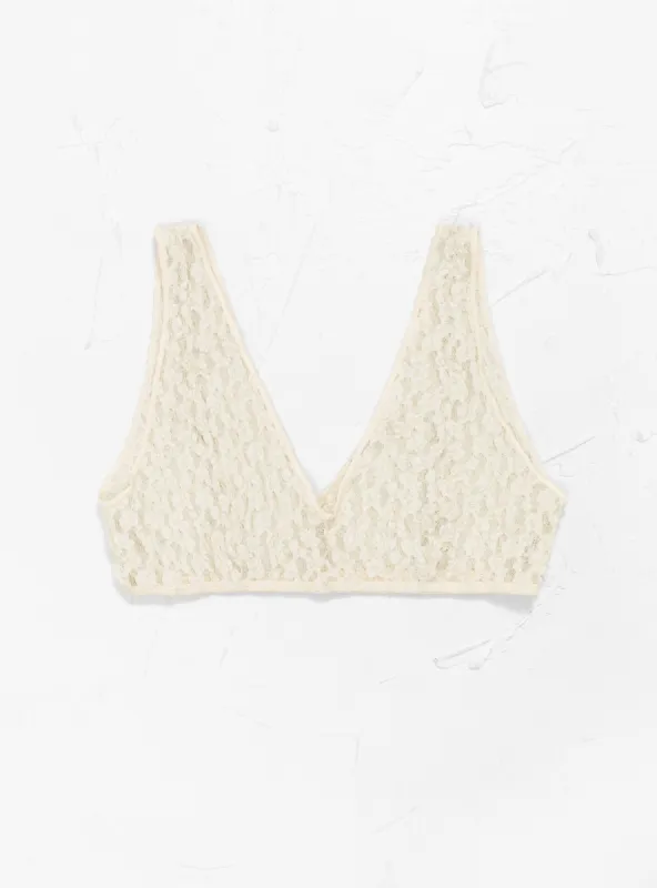 Crescent Bra Undyed made by Baserange