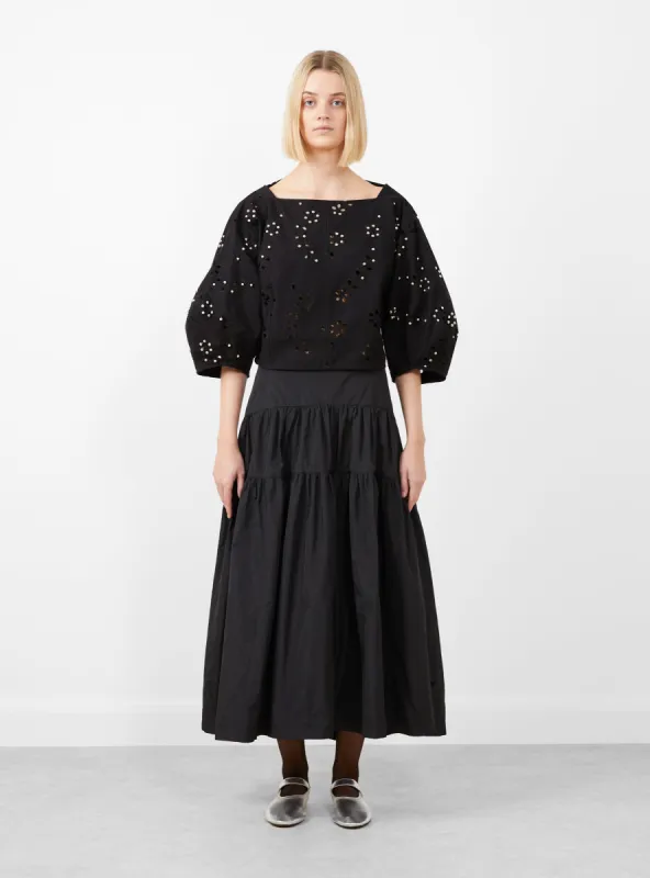 Mura Top Black made by Rachel Comey