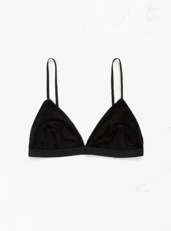 Mississippi Velour Bra Black sold by Garbstore