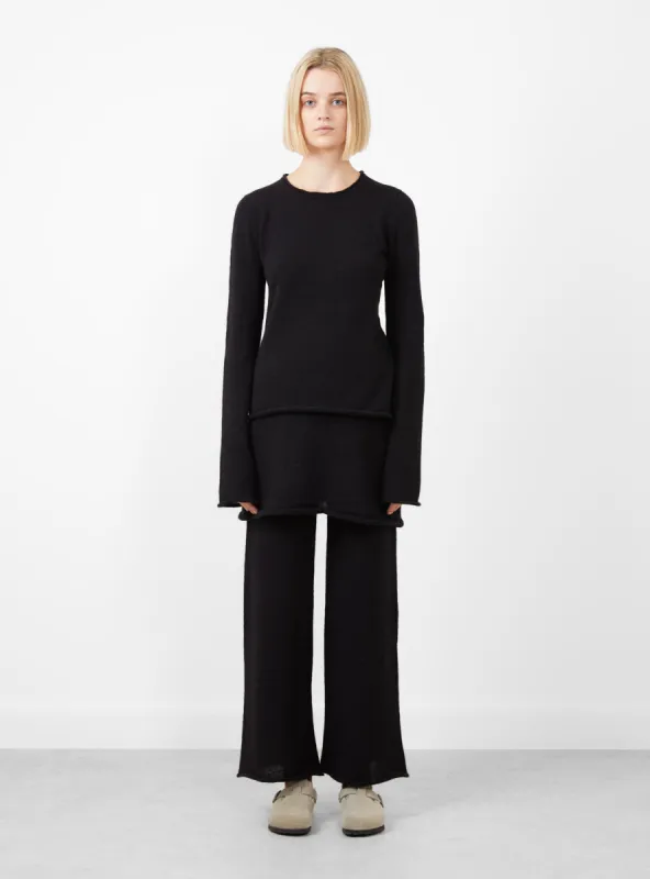 Crewneck Jumper Black sold by Garbstore