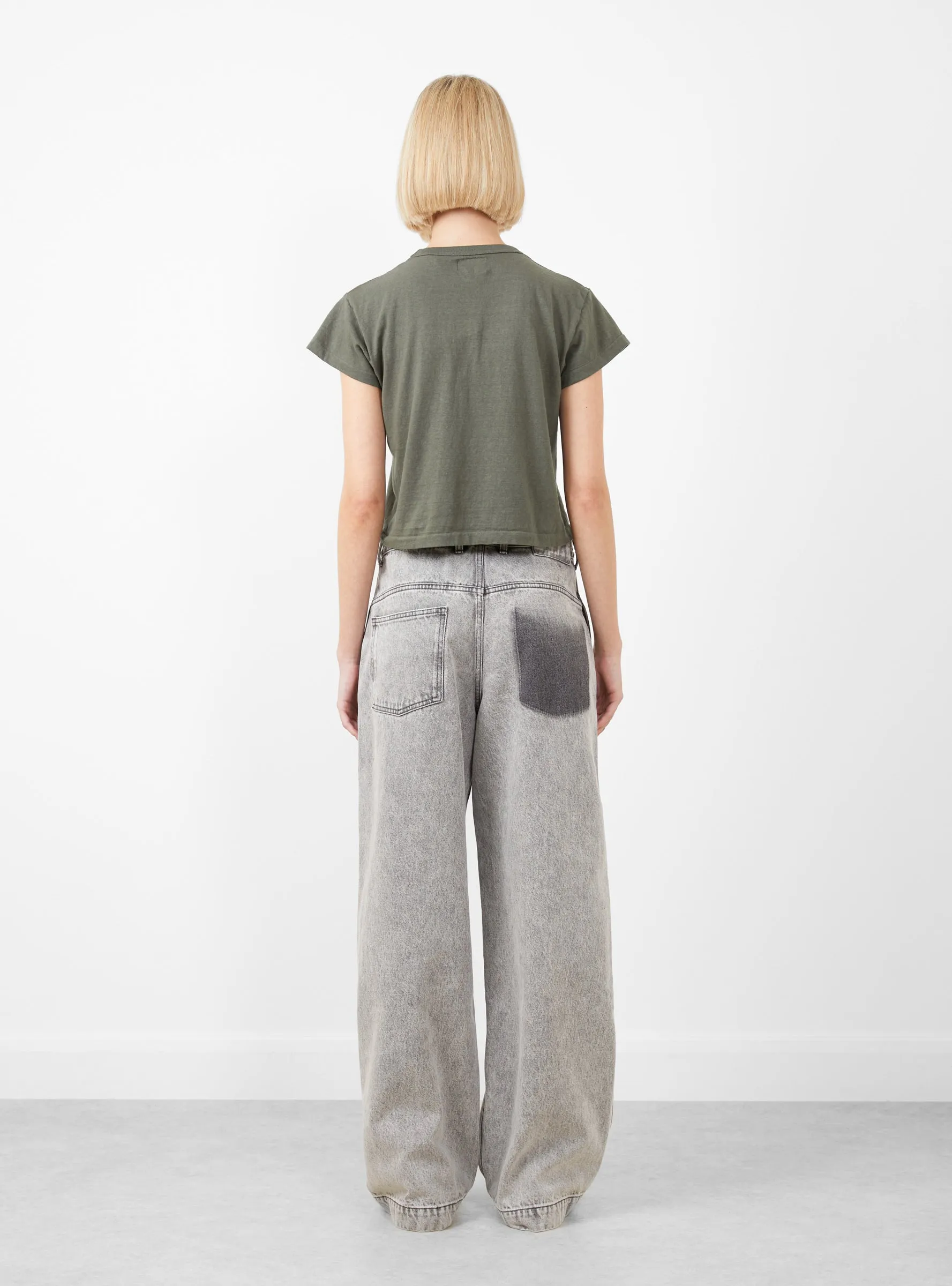 Hi'Aka Shortsleeve T-Shirt Pigment Dye Grape Leaf sold by Garbstore product image thumbnail 4