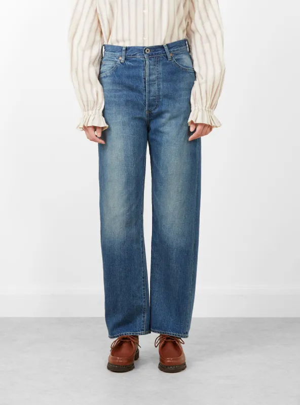 Selvedge Denim Monroe Cut Medium Wash sold by Garbstore