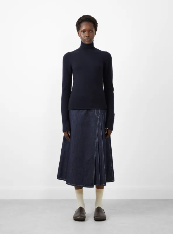 No.380 Audrey Navy sold by Garbstore