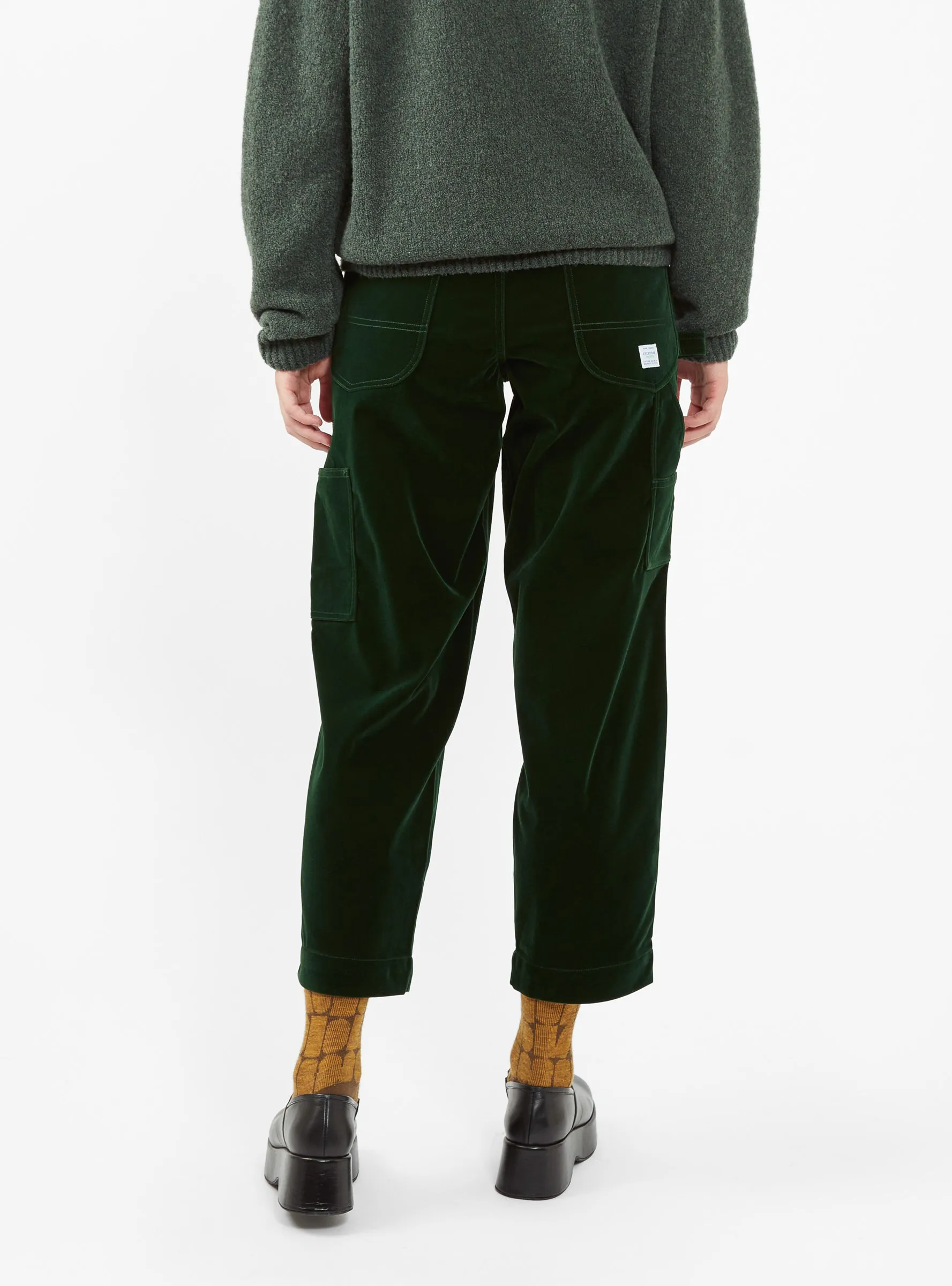 Staple Pant Bottle Green sold by Garbstore product image thumbnail 4