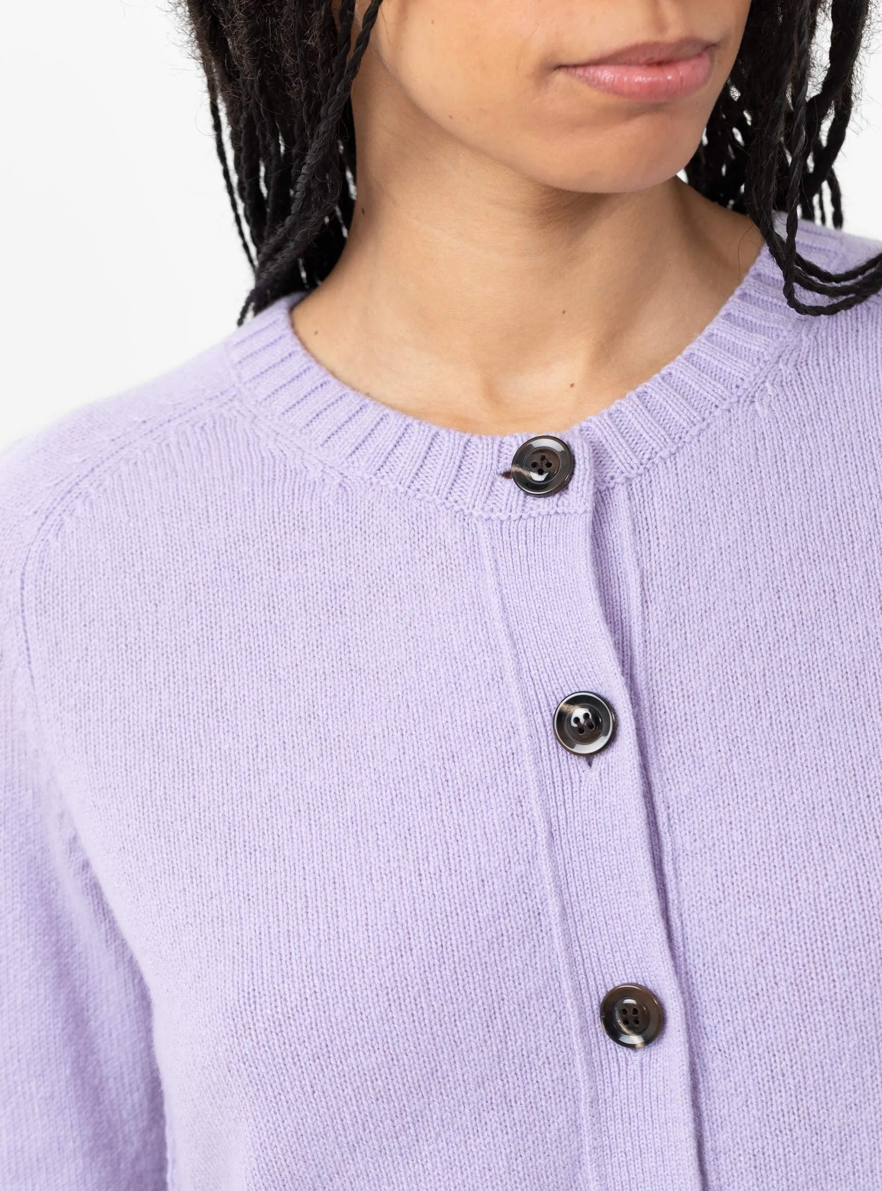 Virginia Knit Cardigan Lilas sold by Garbstore product image thumbnail 4