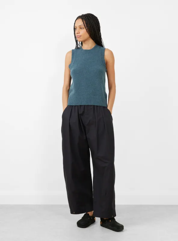 Namaste Knit Vest Emeraude made by soeur