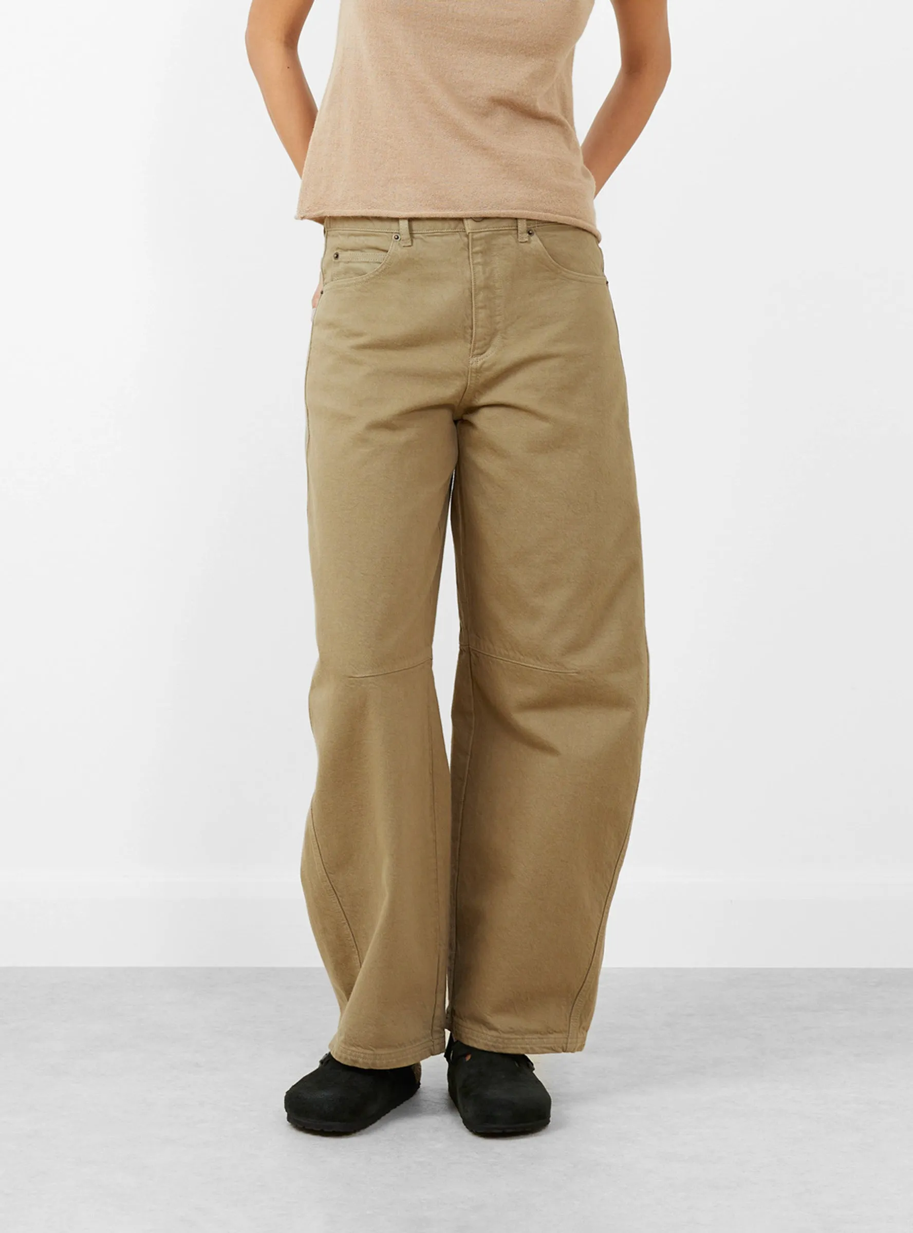 Eliott Trouser Beige sold by Garbstore product image thumbnail 4