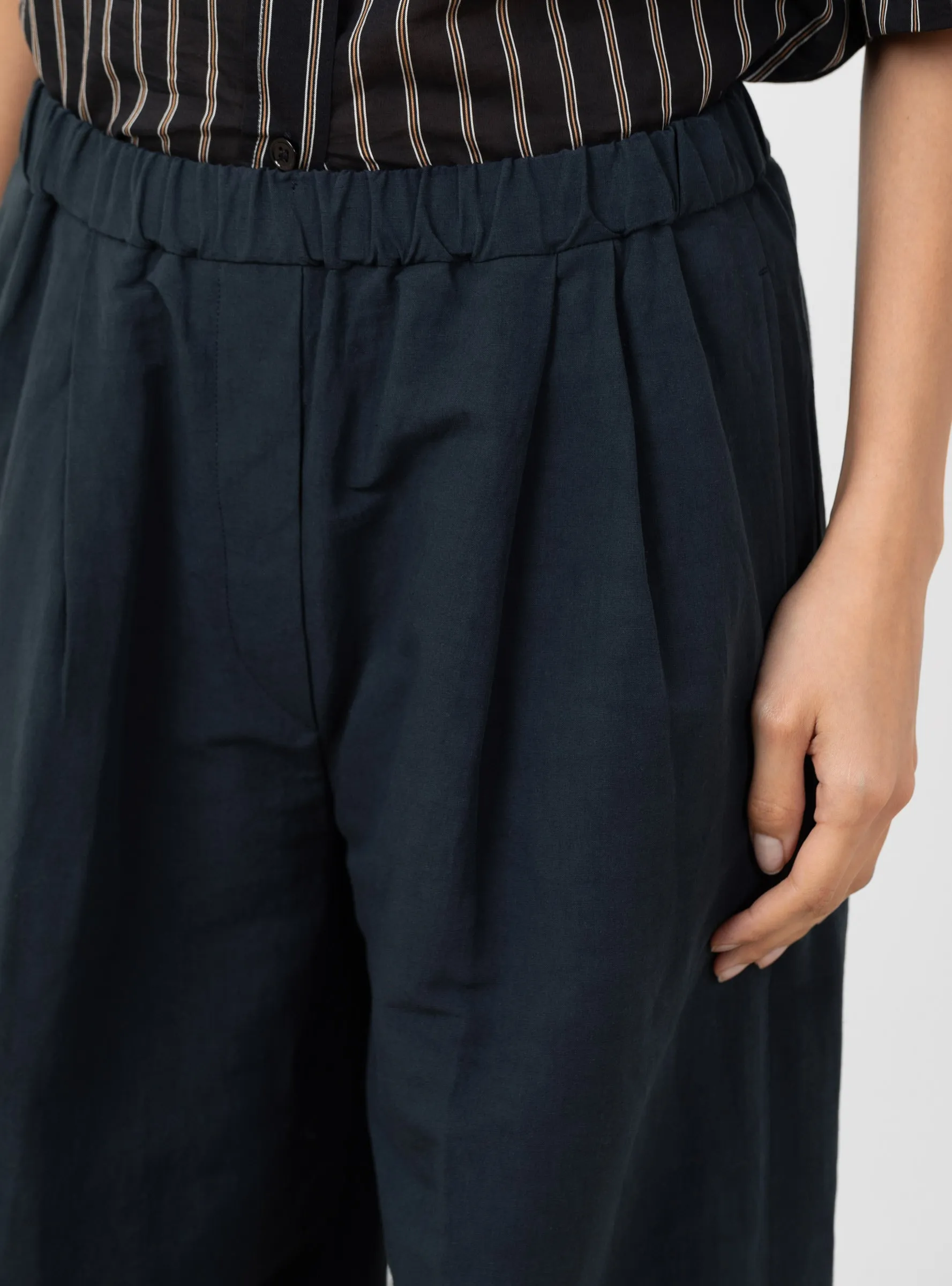 Prelah Trousers Navy sold by Garbstore product image thumbnail 4