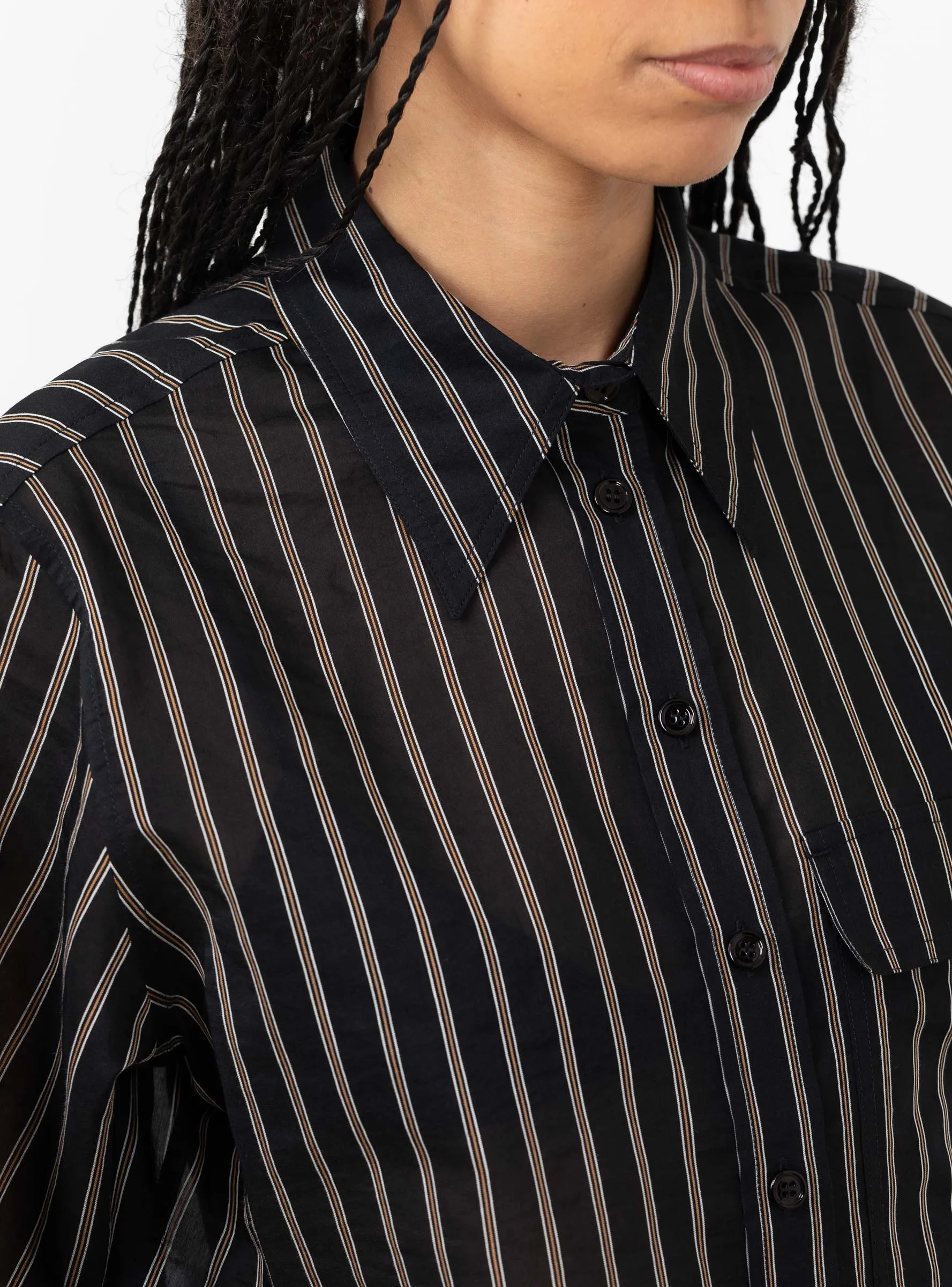 Tumelah Shirt Black Stripe sold by Garbstore product image thumbnail 4