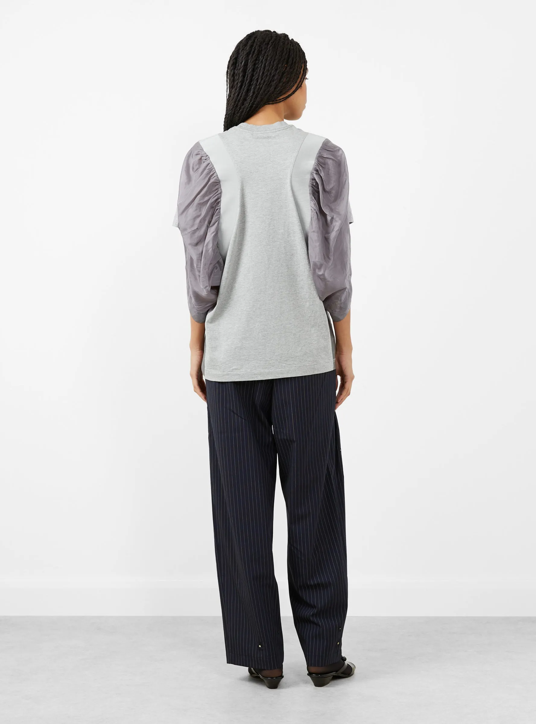 Cotton Short Sleeve Jersey Grey sold by Garbstore product image thumbnail 3