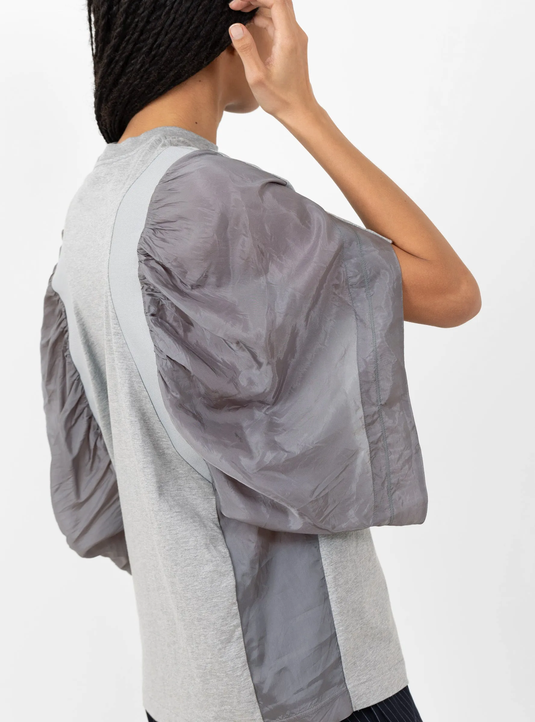 Cotton Short Sleeve Jersey Grey sold by Garbstore product image thumbnail 4