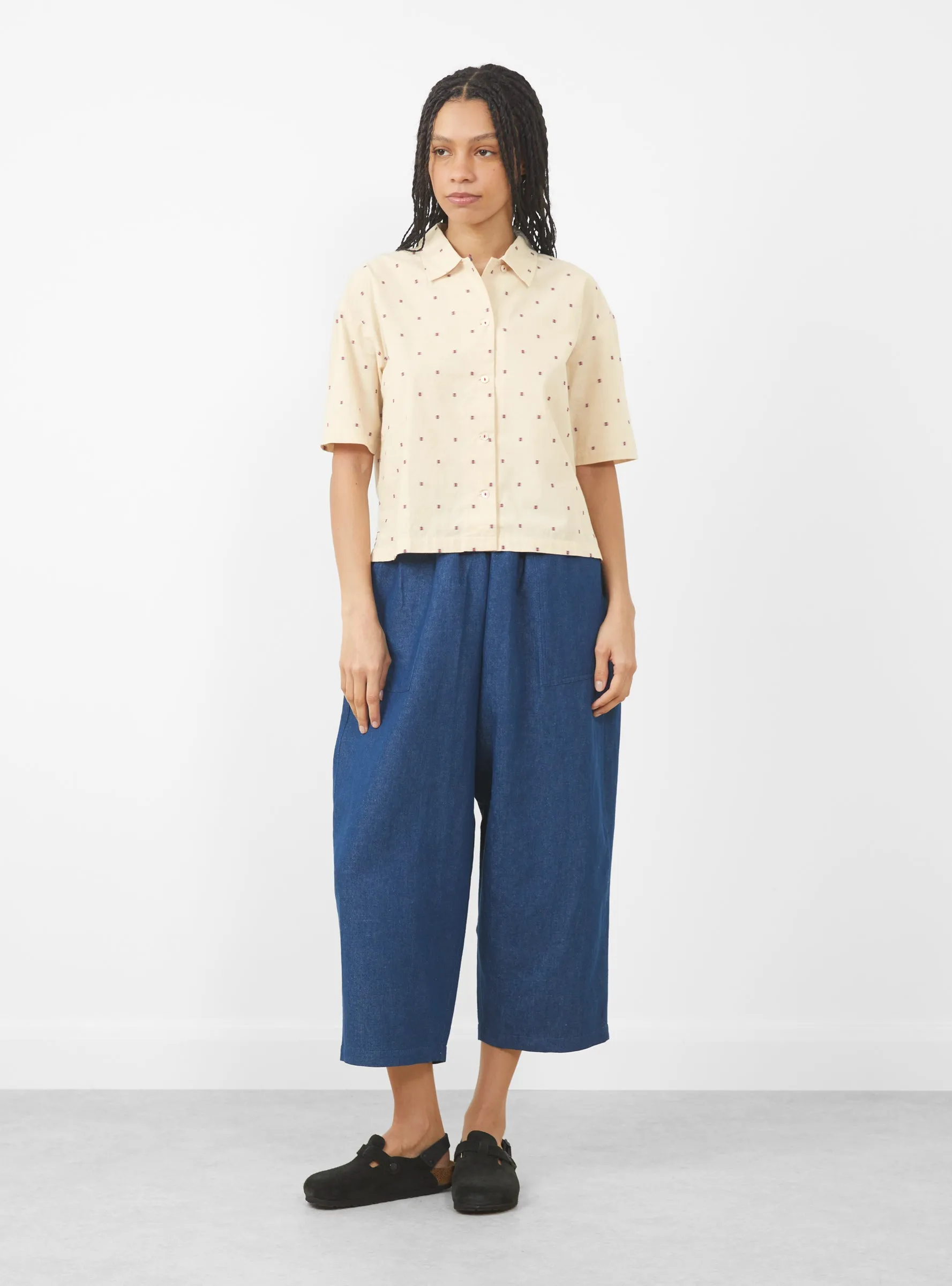 Stella Shirt Ecru Pattern sold by Garbstore