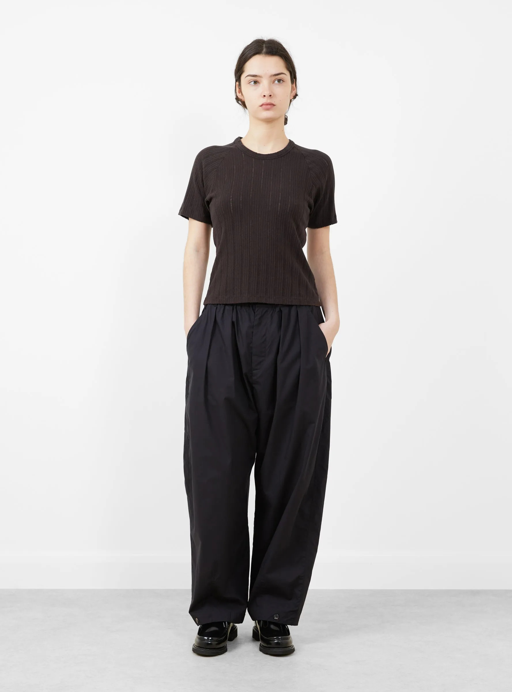 Raglan T-Shirt Brown Rib sold by Garbstore