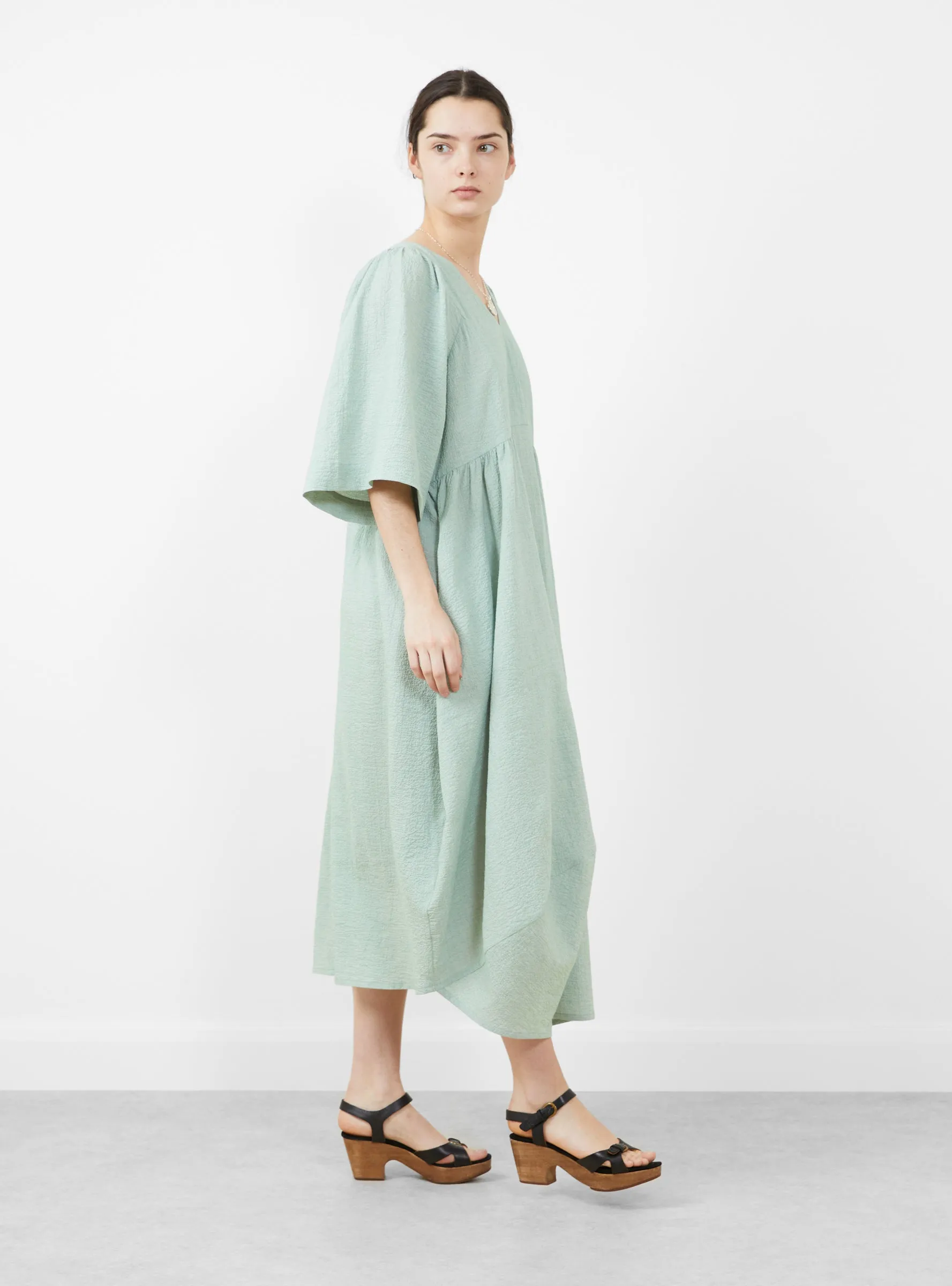Pump Dress, Moss Green sold by Garbstore product image thumbnail 3