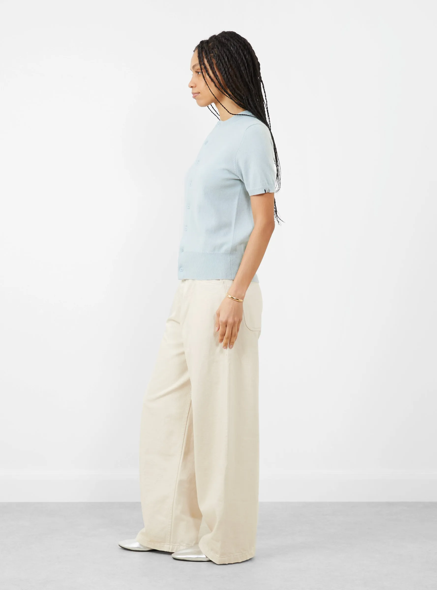 N°399 Flyer Cashmere Top Glass sold by Garbstore product image thumbnail 2