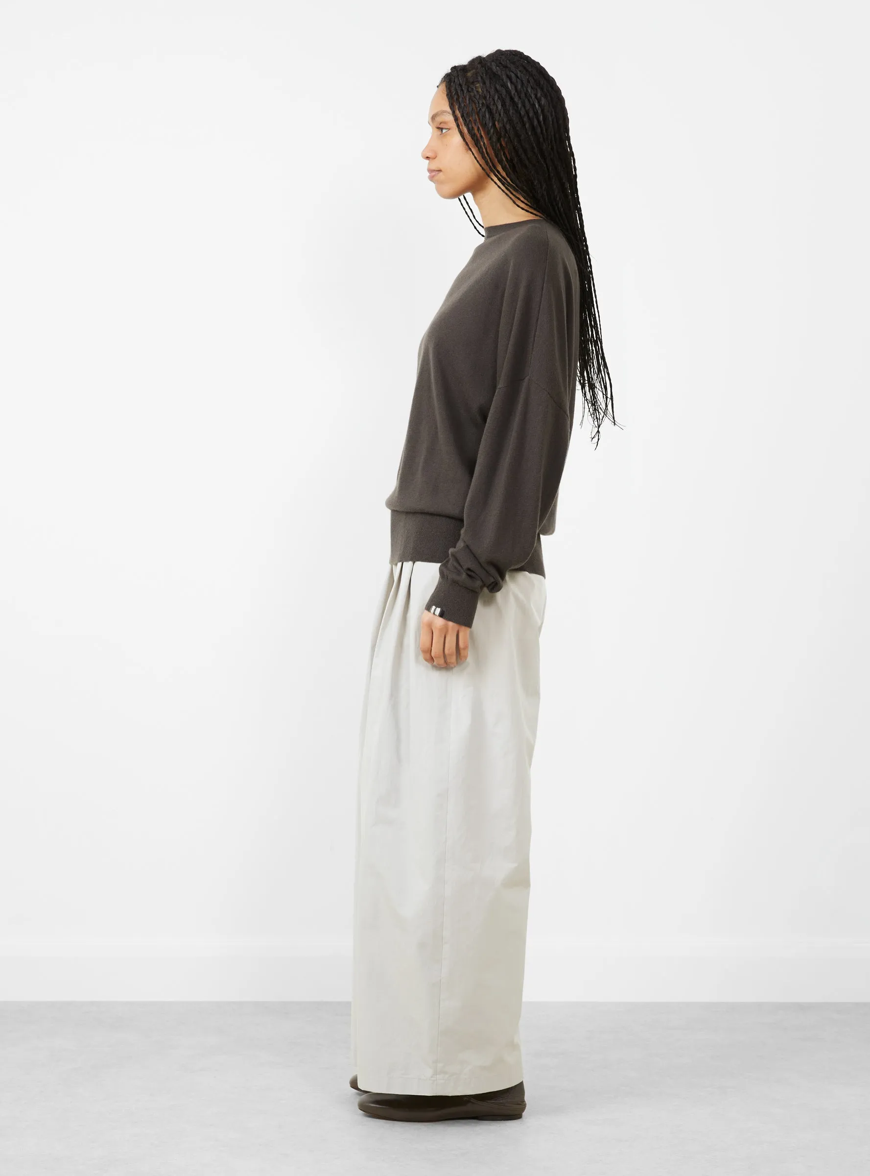N°418 Luxa Knit Jumper Mud sold by Garbstore product image thumbnail 2