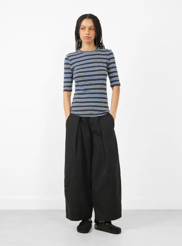 Charlotte Short Sleeve T-Shirt Blue Multi sold by Garbstore