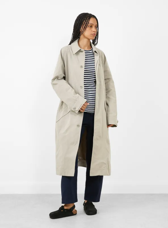 Tyrell Trench Coat Stone made by YMC