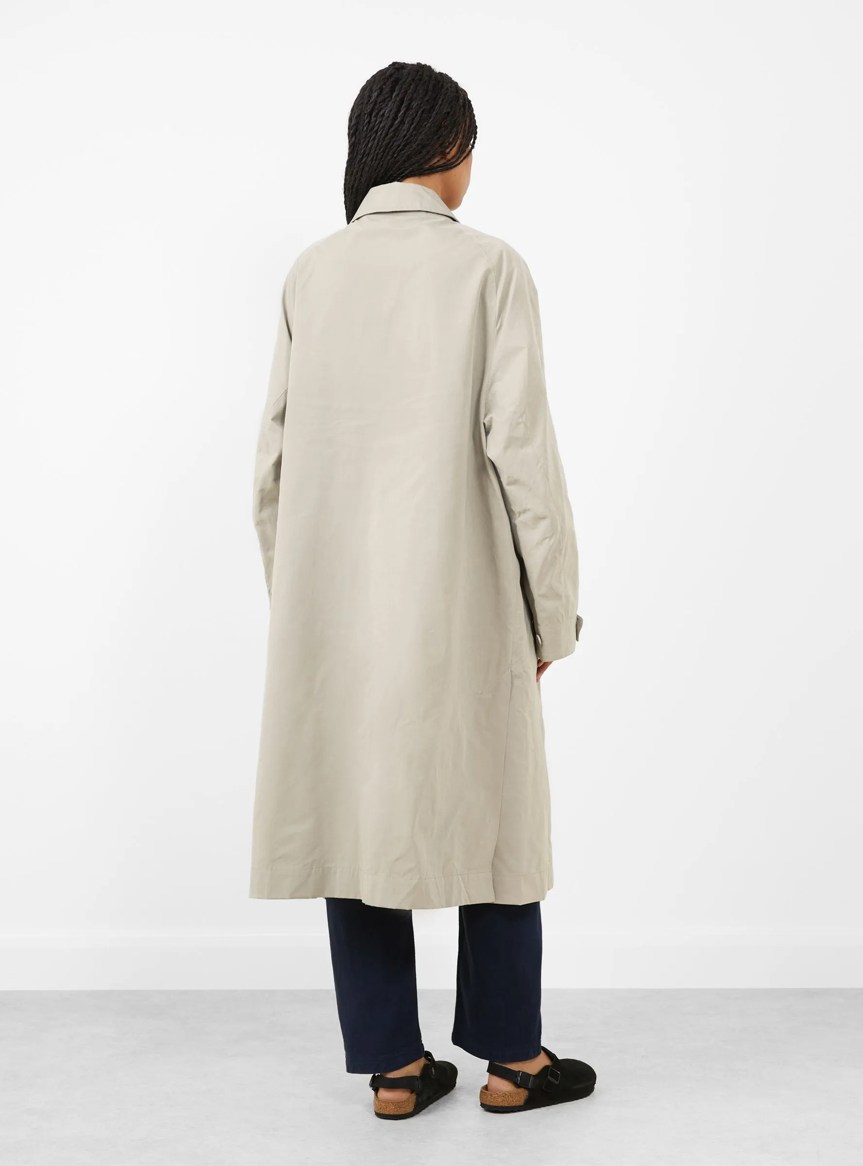Tyrell Trench Coat Stone sold by Garbstore product image thumbnail 4