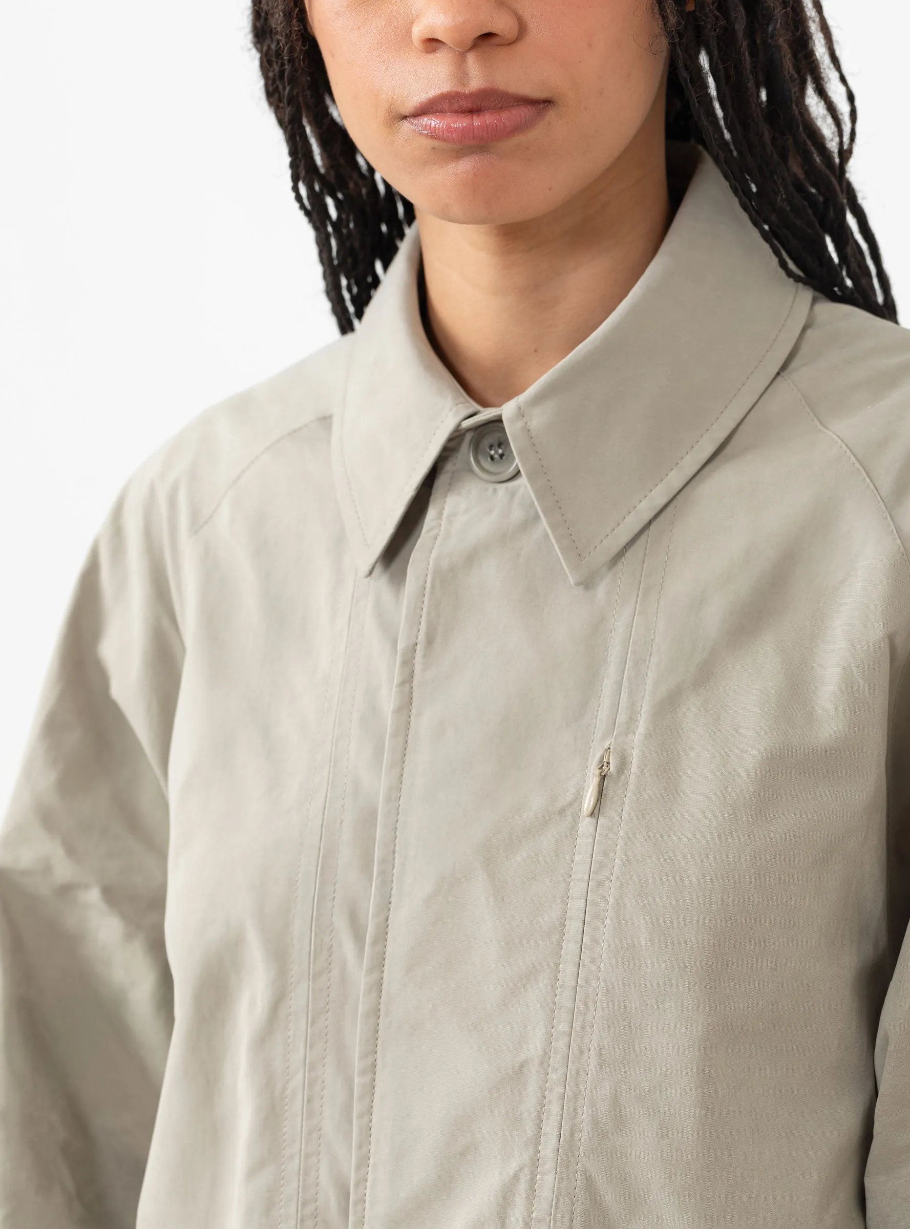 Tyrell Trench Coat Stone sold by Garbstore product image thumbnail 2