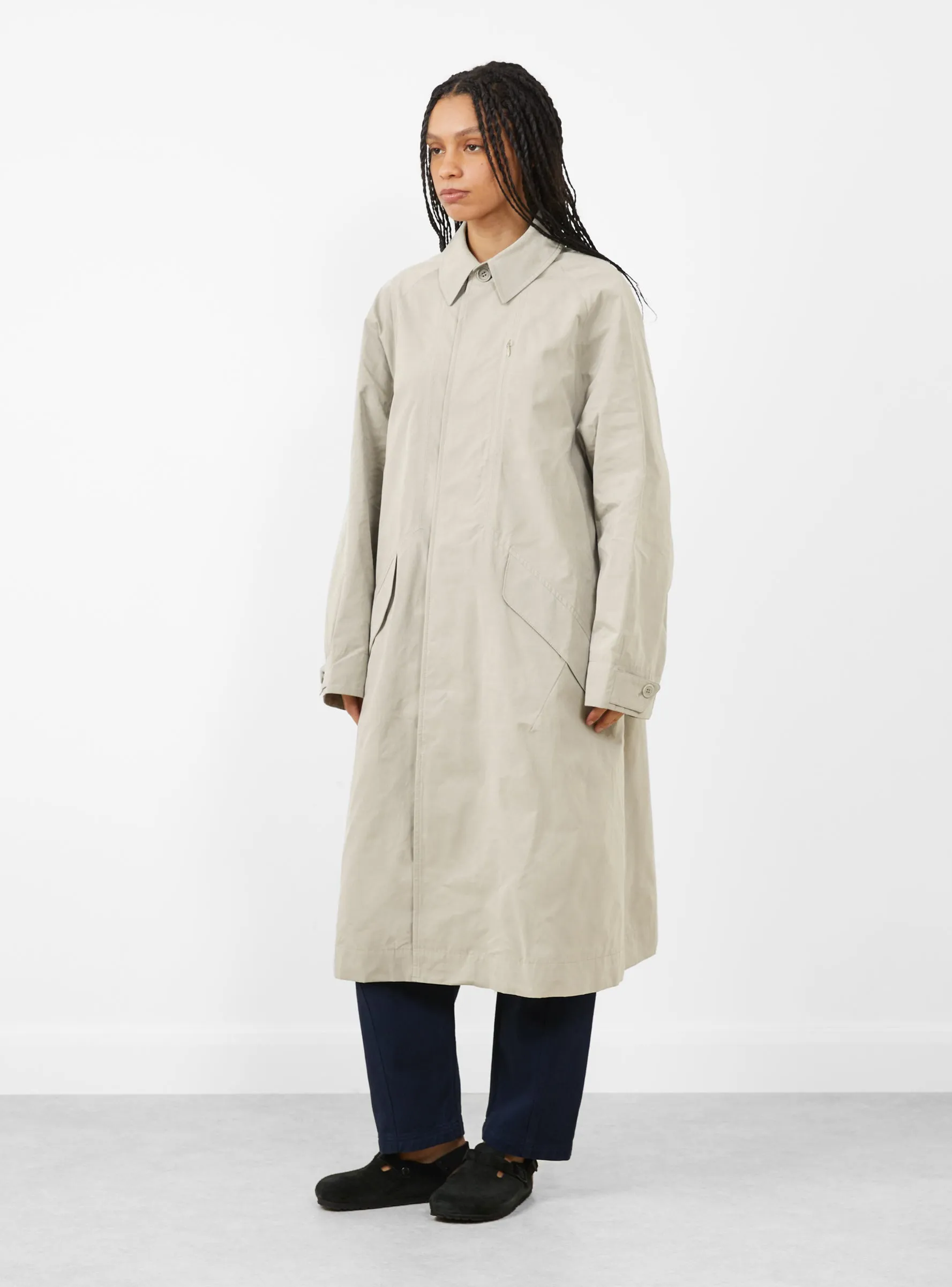 Tyrell Trench Coat Stone sold by Garbstore product image thumbnail 3