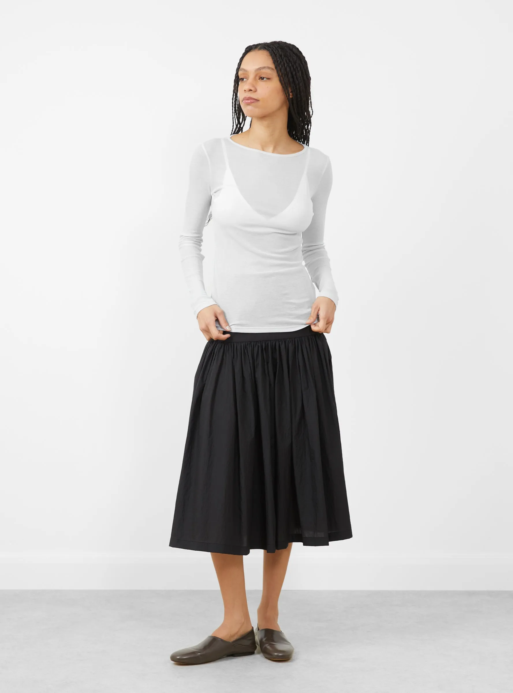 Round T-Shirt, Light Blue sold by Garbstore