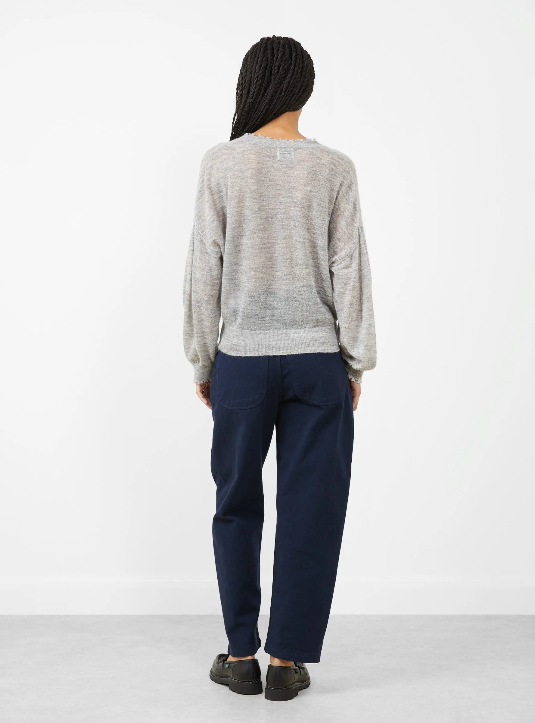 Rybala Knit Jumper Heather Grey sold by Garbstore product image thumbnail 3