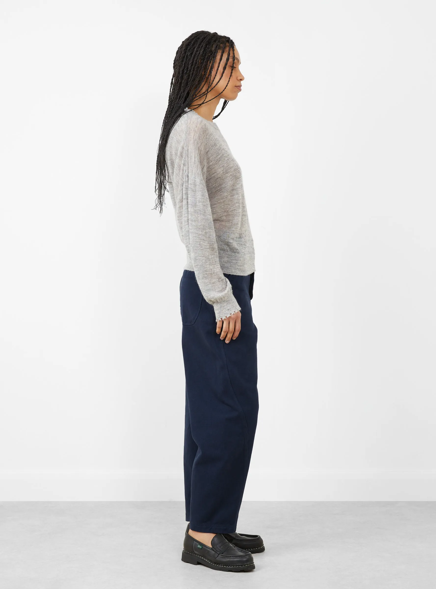 Rybala Knit Jumper Heather Grey sold by Garbstore product image thumbnail 4