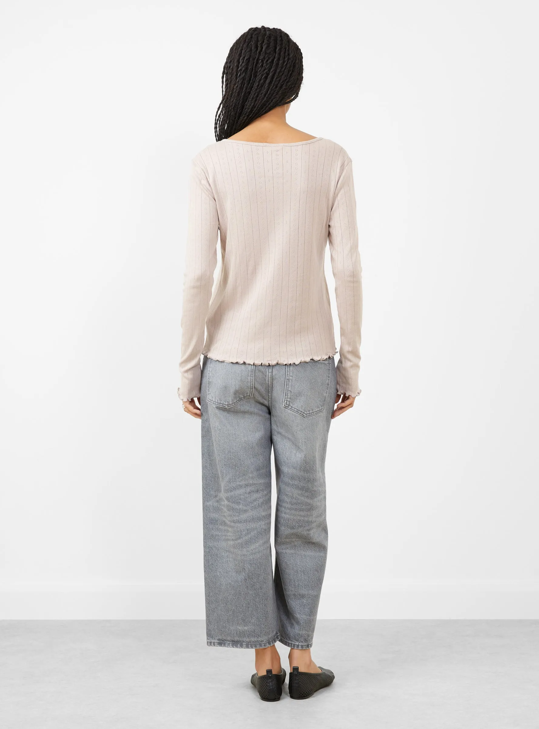 Edie Cardigan Dusty Lavander sold by Garbstore product image thumbnail 4