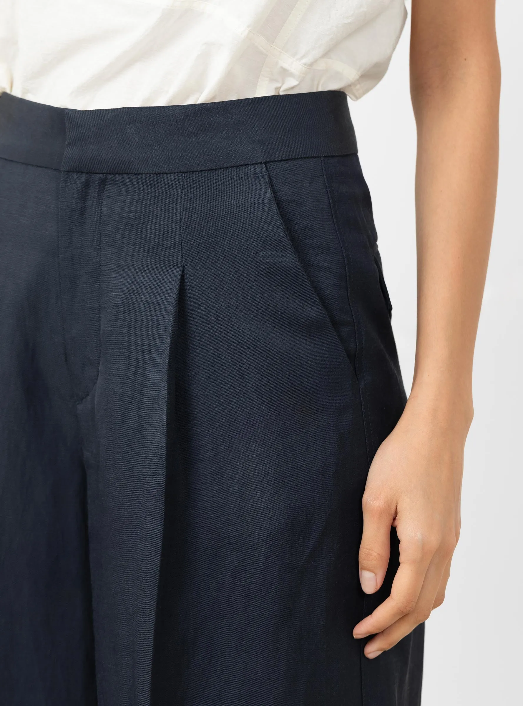 Bristol Trousers Navy sold by Garbstore product image thumbnail 5