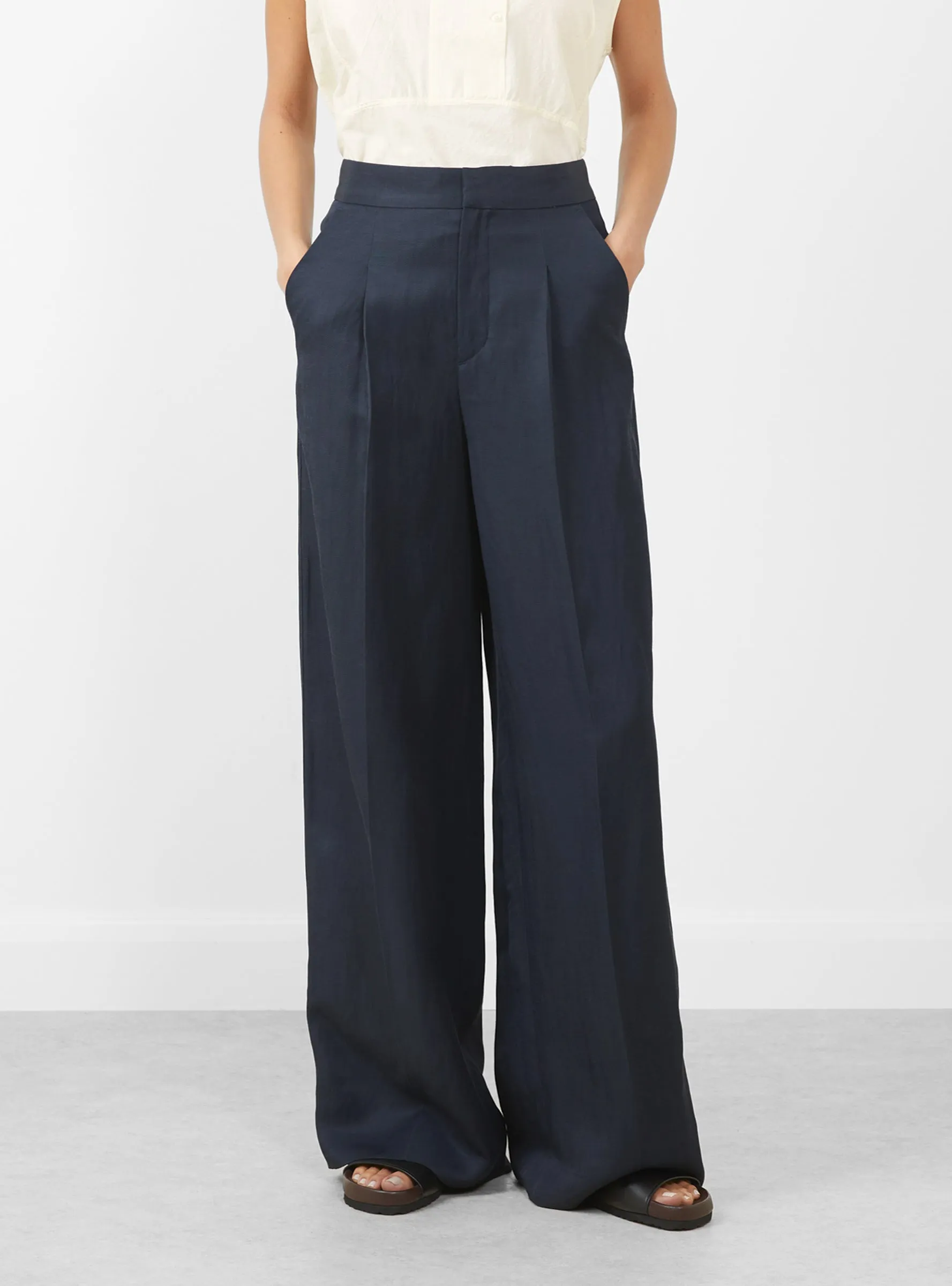 Bristol Trousers Navy sold by Garbstore product image thumbnail 2