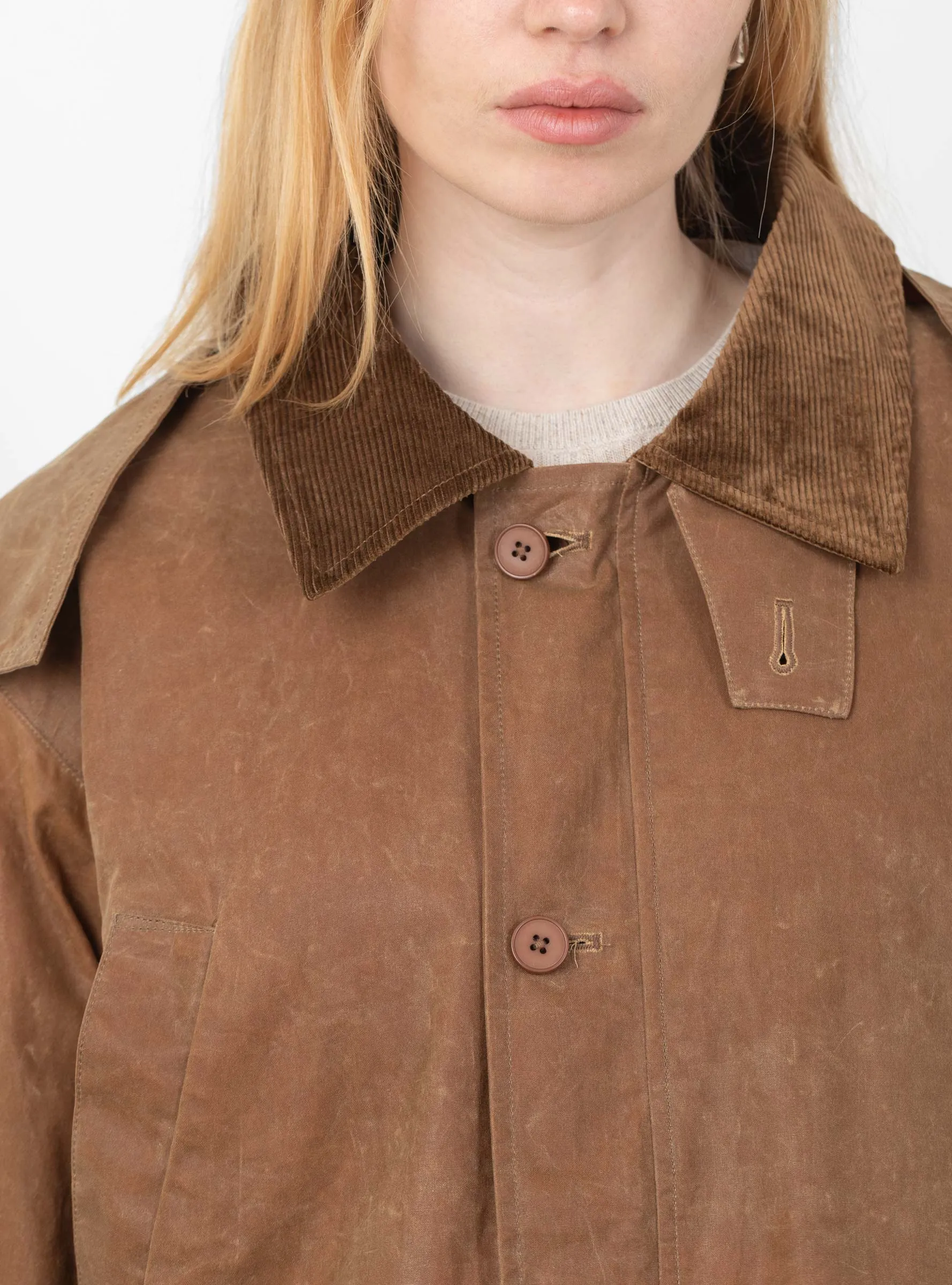 Hunting Short Coat Caramel sold by Garbstore product image thumbnail 2