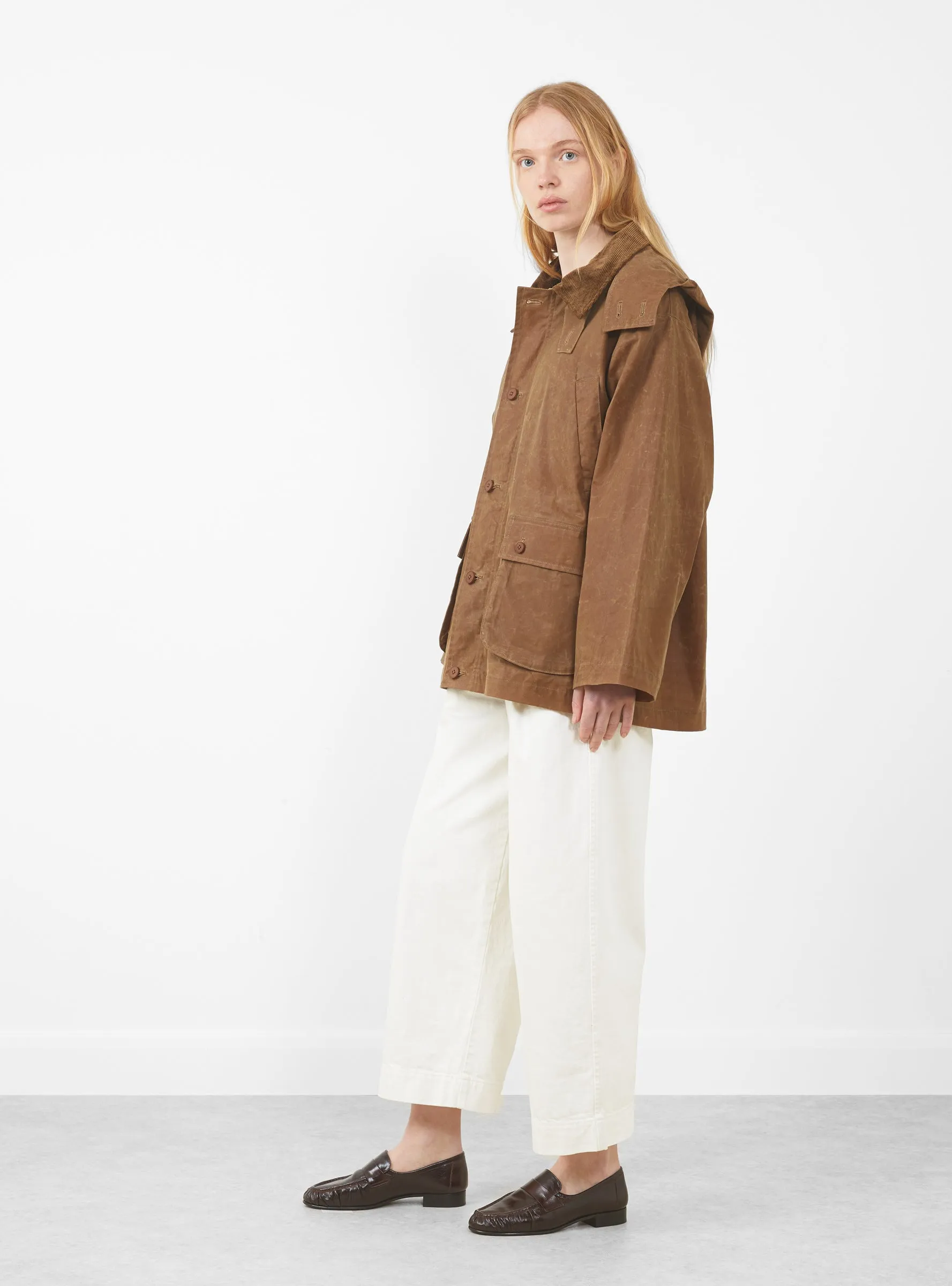 Hunting Short Coat Caramel sold by Garbstore product image thumbnail 3