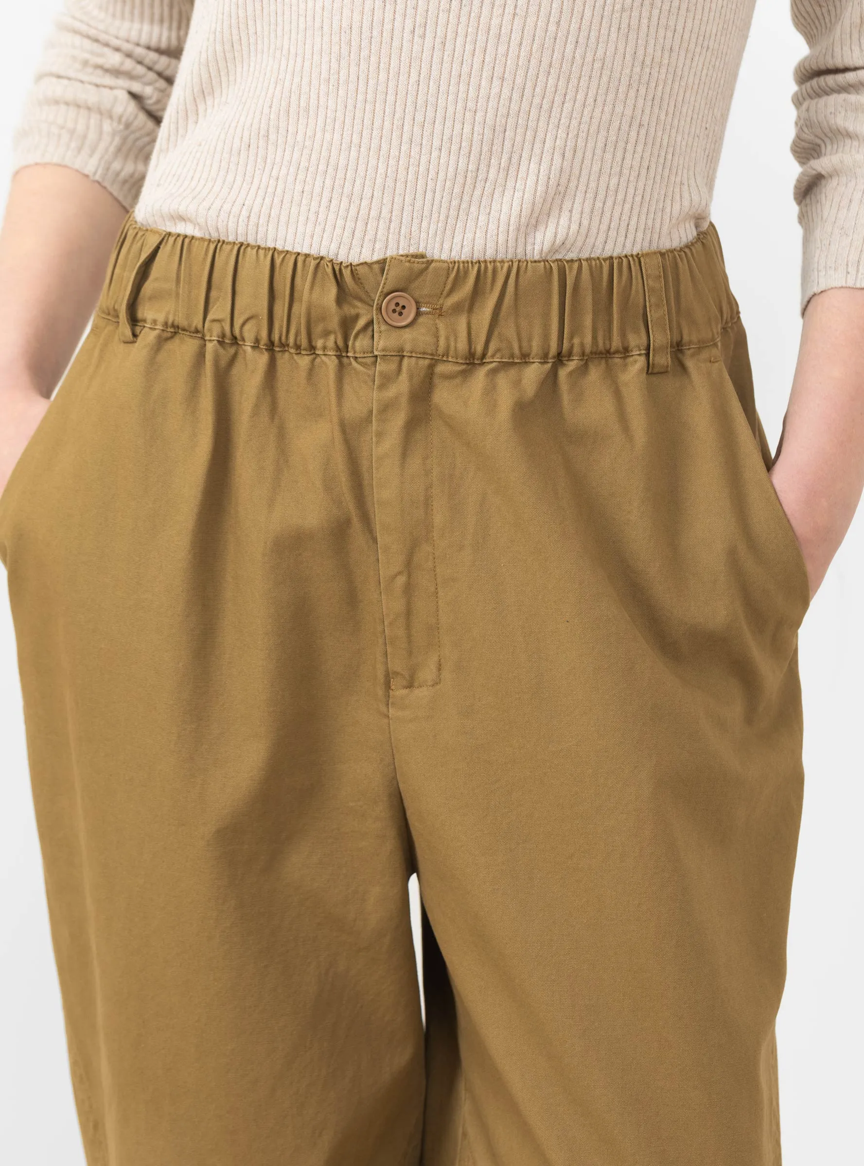 Elastic Latern Trousers, Faded Caramel sold by Garbstore product image thumbnail 5
