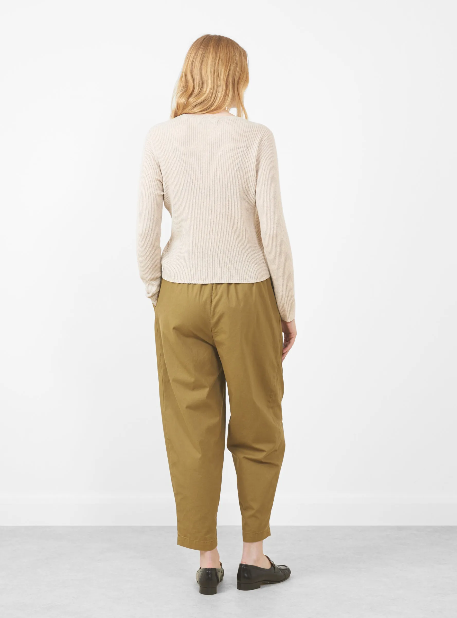 Elastic Latern Trousers, Faded Caramel sold by Garbstore product image thumbnail 4