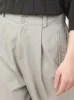 Elastic Dropped Crotch Trouser Grey sold by Garbstore