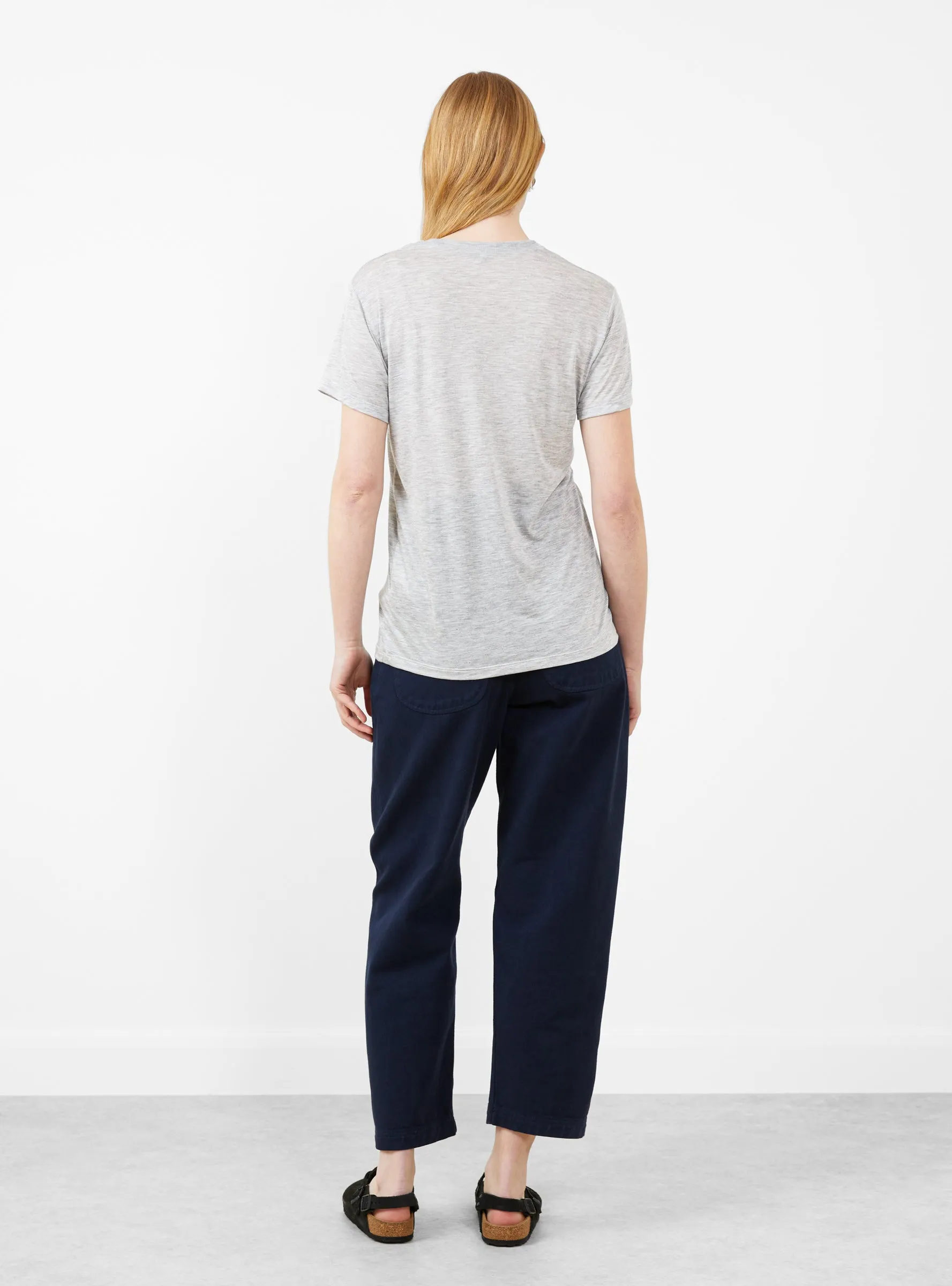 Short Sleeve T-Shirt Grey Melange sold by Garbstore product image thumbnail 3