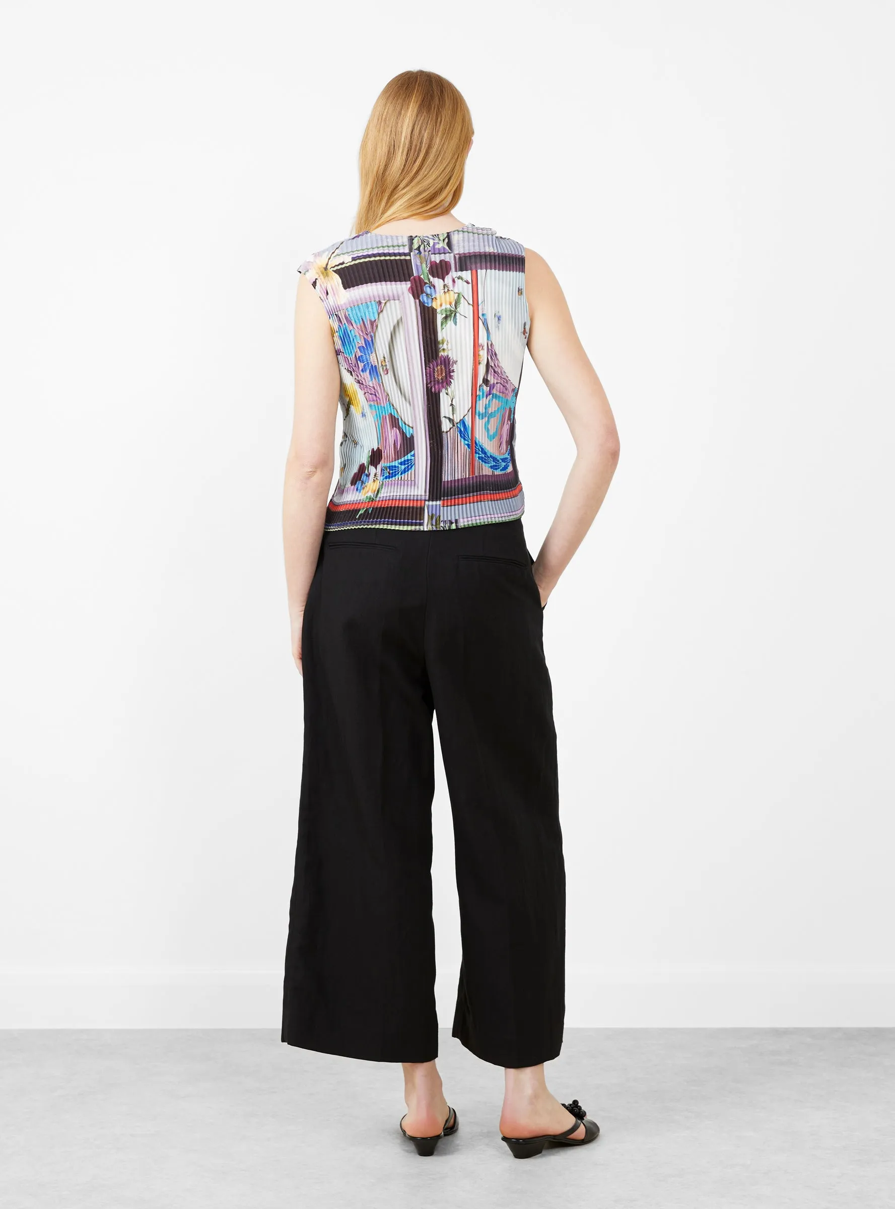 Thelma Pleated Top Alice Blue sold by Garbstore product image thumbnail 4