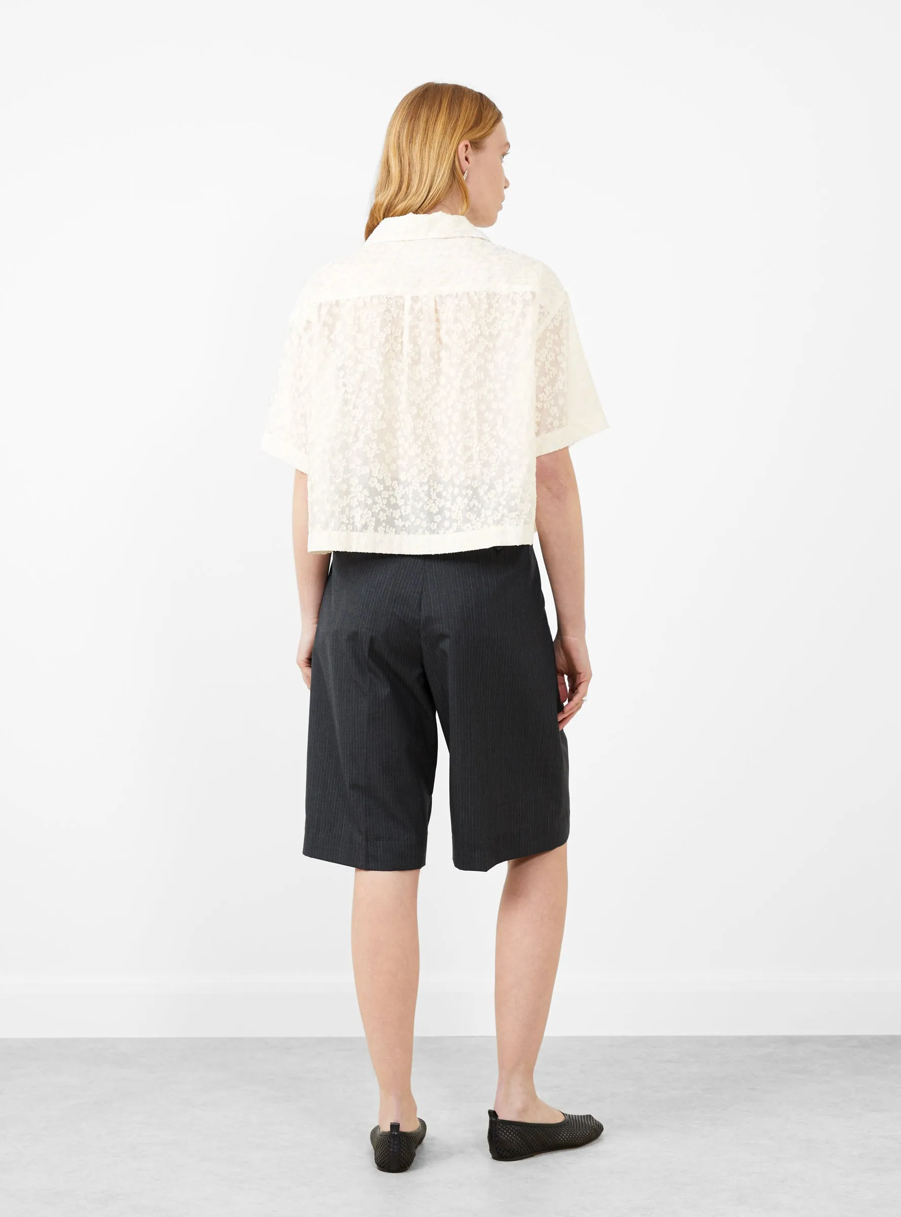 Favourite Shorts Dark Grey Pinstripe sold by Garbstore product image thumbnail 4