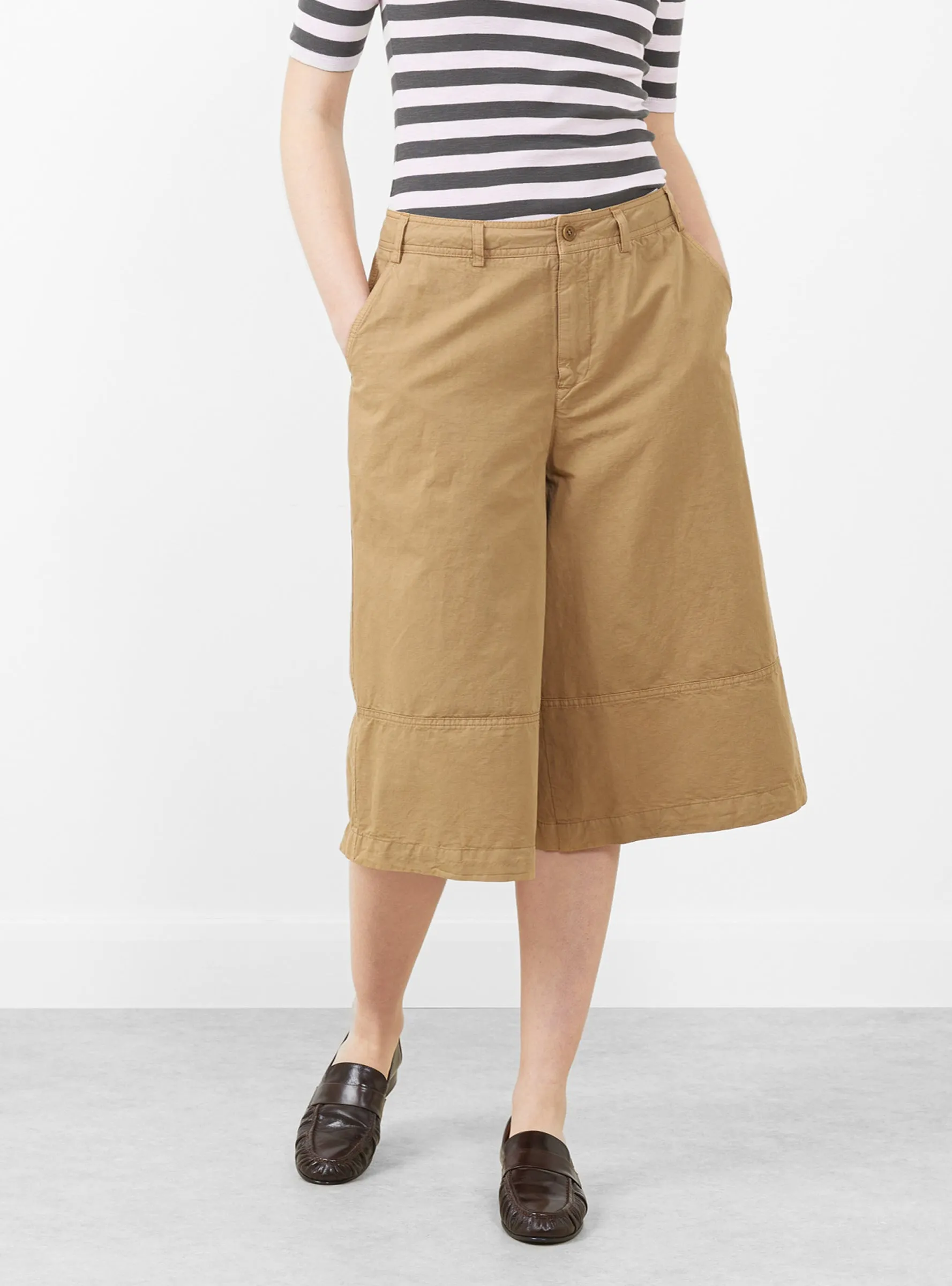 Ezy Culotte Sand sold by Garbstore