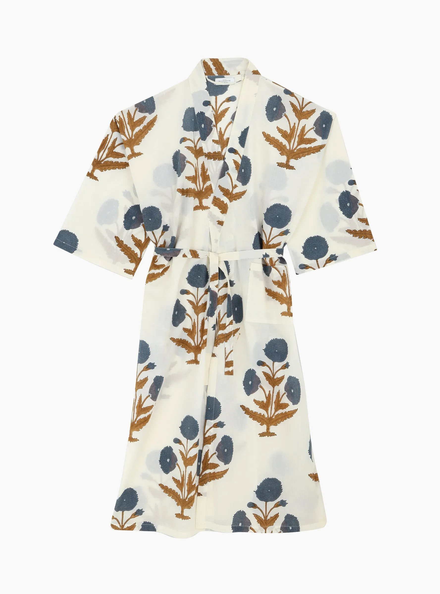 Kimono Poppy Blue sold by Garbstore