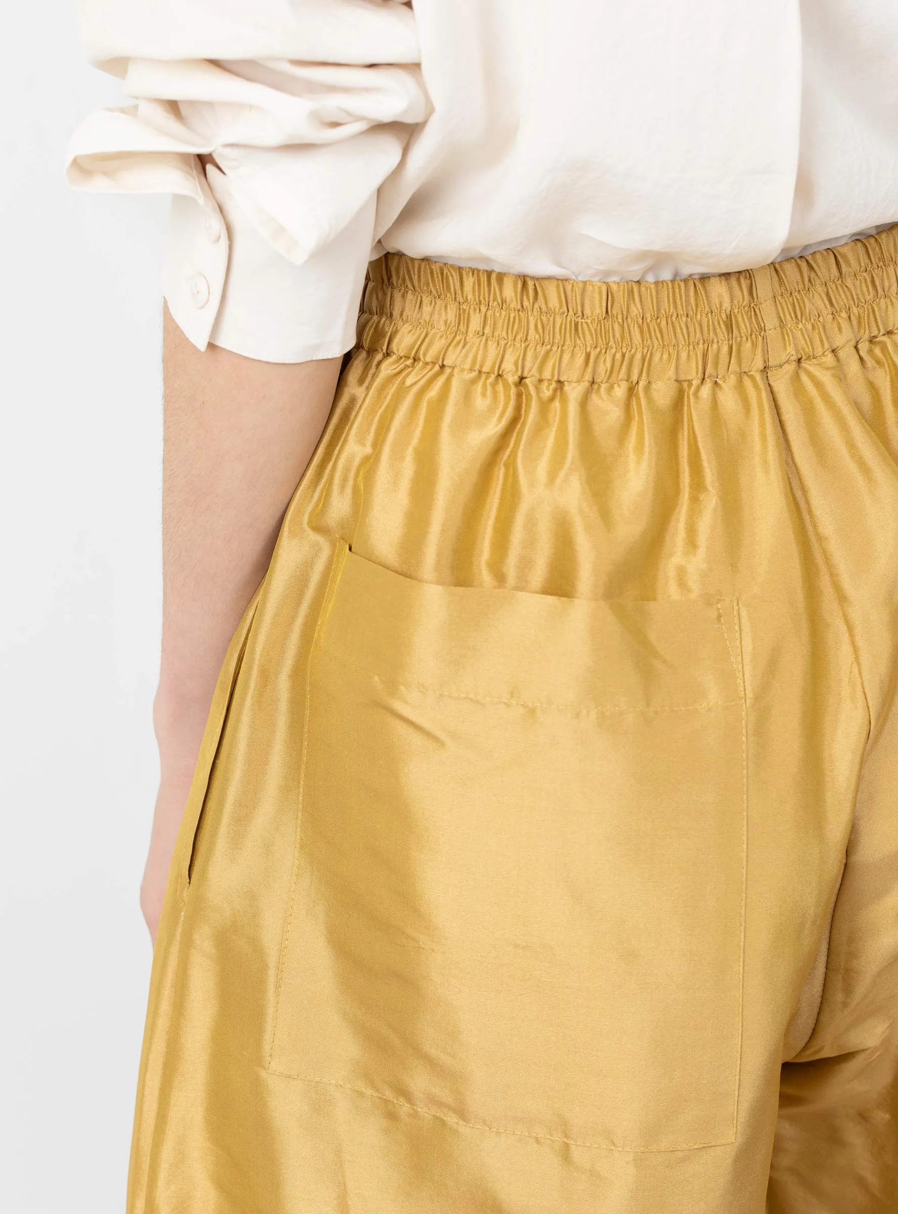 Silk Dupion Hilda Shorts Pharaoh sold by Garbstore product image thumbnail 4